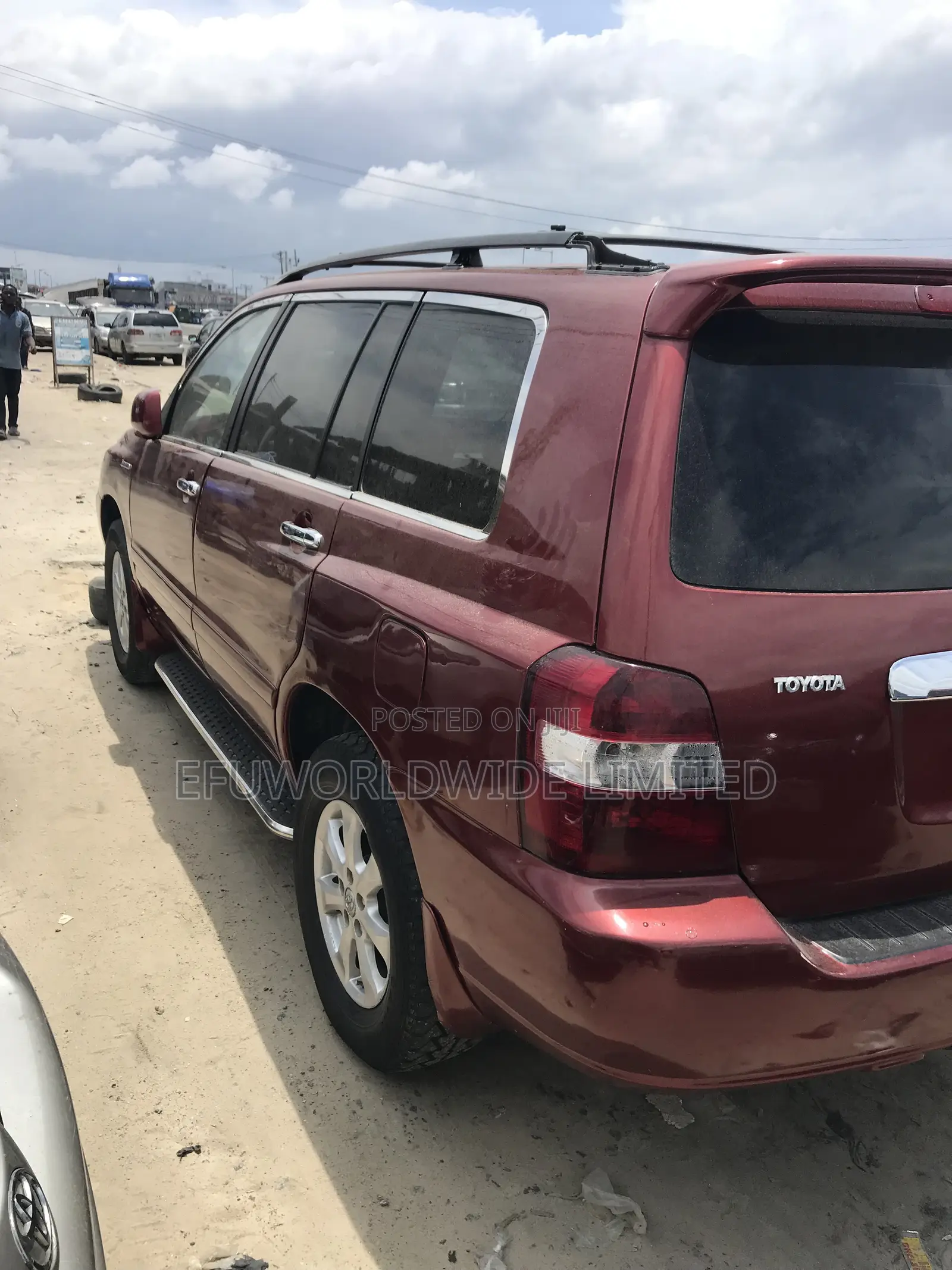Toyota Highlander V6 FWD 2004 Red