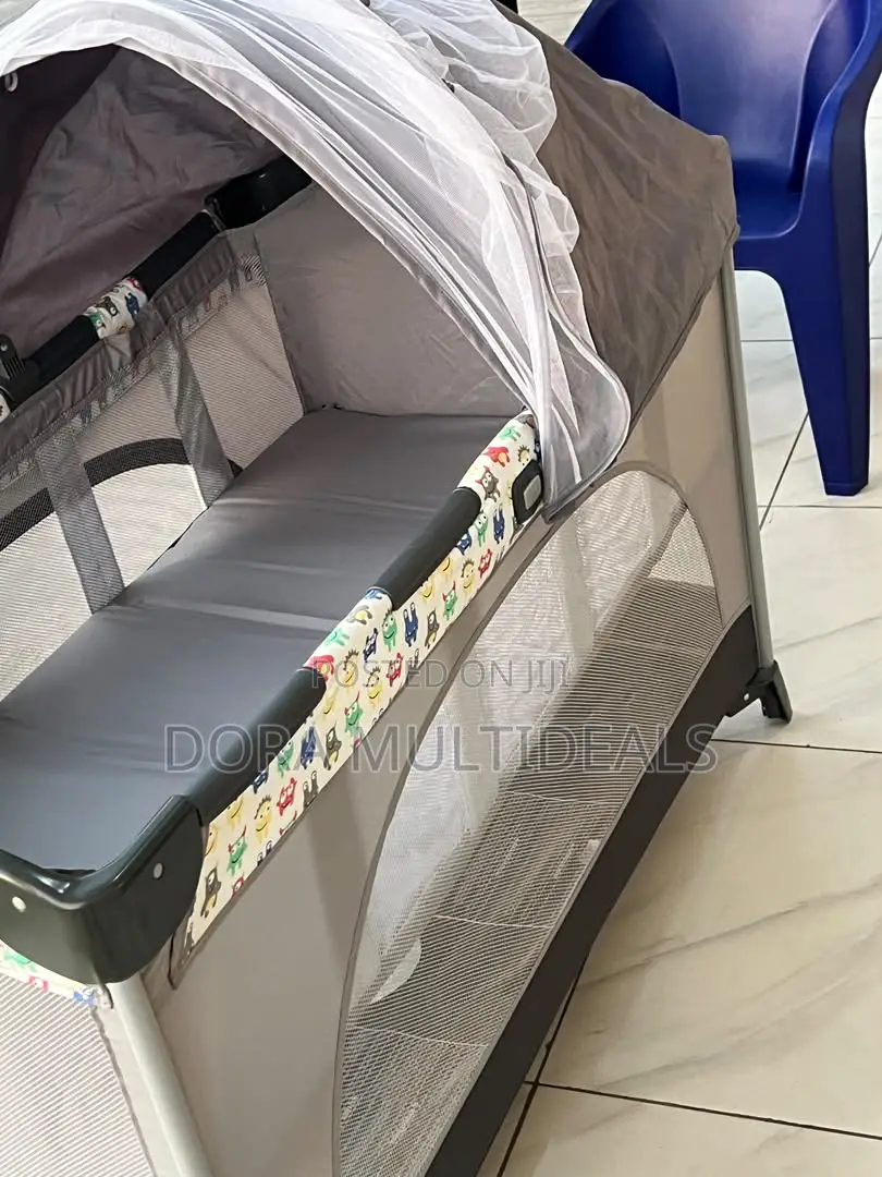 Imported Joie Excursion Travel Cot a Beautiful Complete Nursery