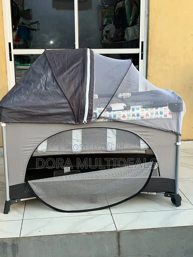 Imported Joie Excursion Travel Cot a Beautiful Complete Nursery