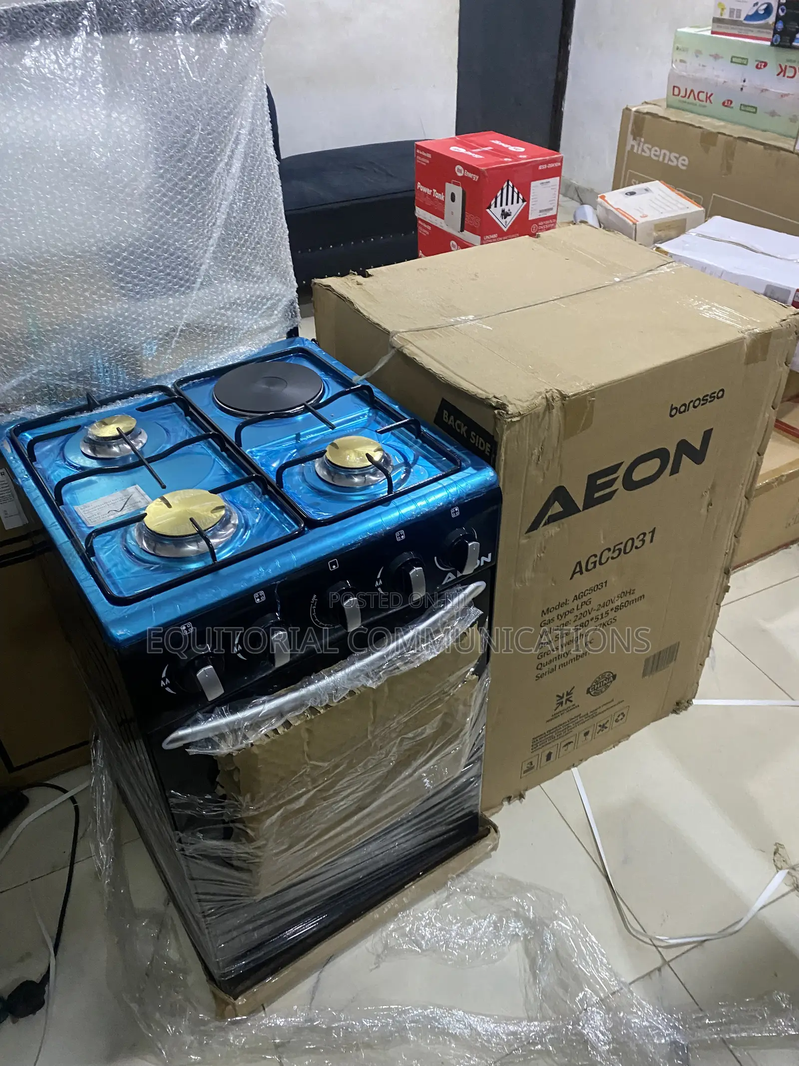 AEON 5050 3+1 Gas Burner – Perfect for Family Cooking