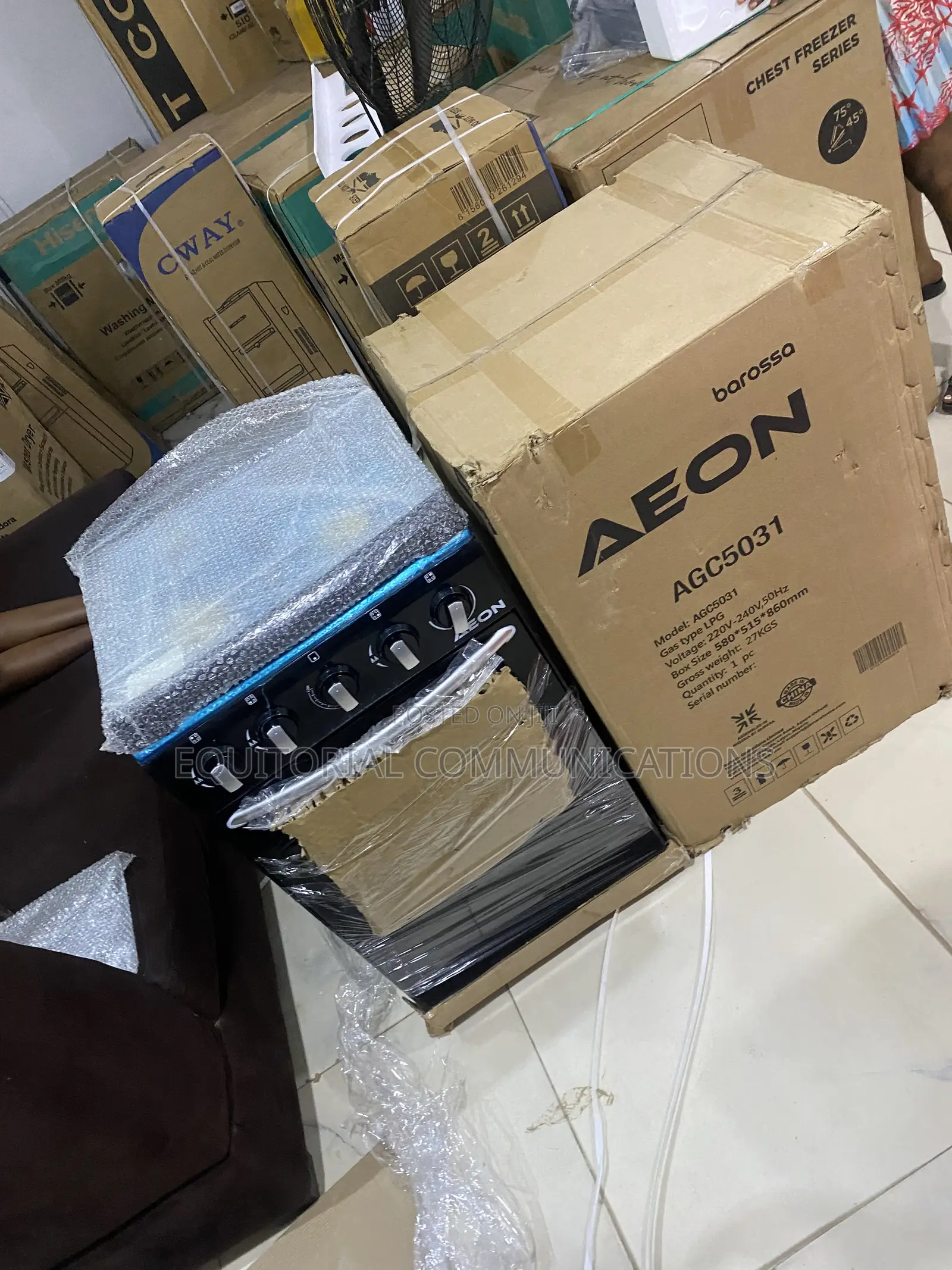 AEON 5050 3+1 Gas Burner – Perfect for Family Cooking