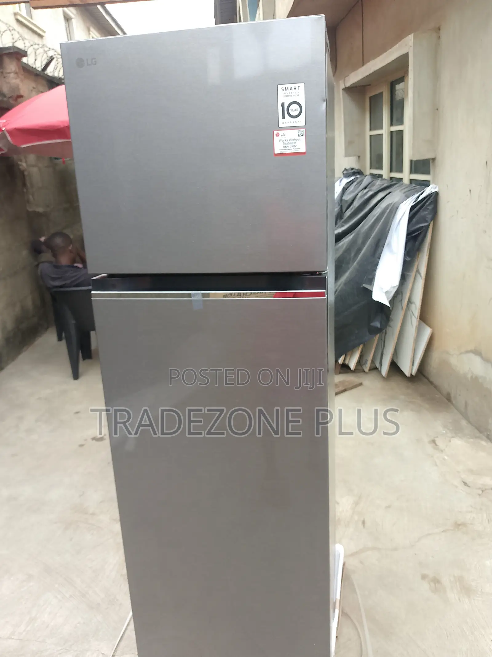LG 287L Double Door Inverter Fridge for Kitchen