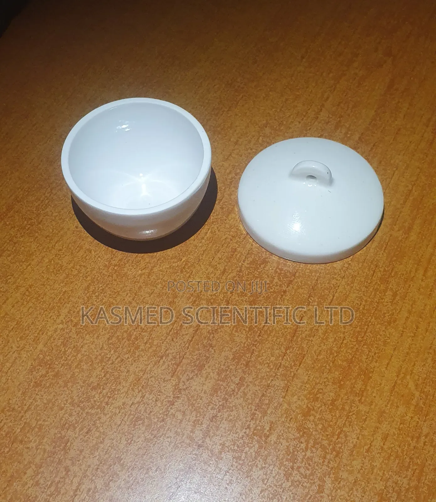 Crucible With Lid Medical Laboratory