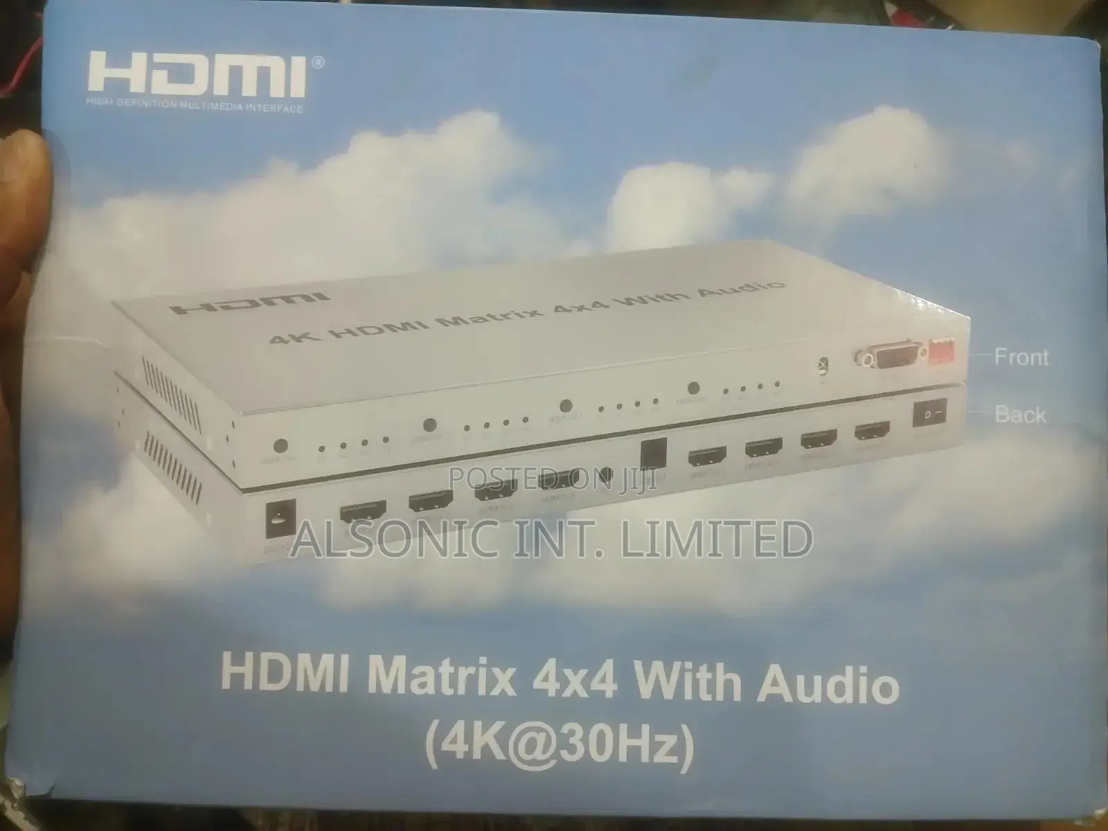 4k Hdmi Matrix 4x4 With Audio
