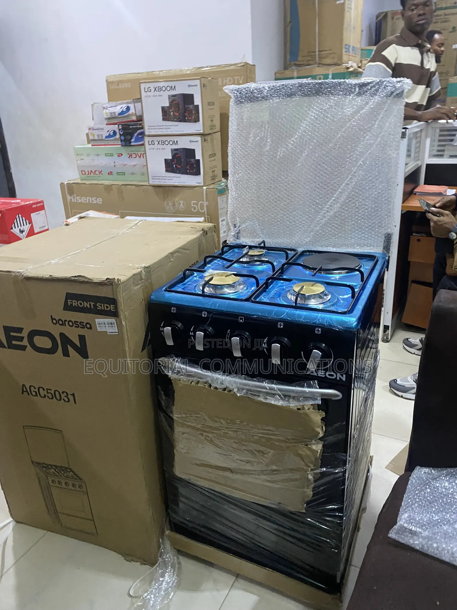 AEON 5050 3+1 Gas Burner – Simple Design, Everyday Convenience