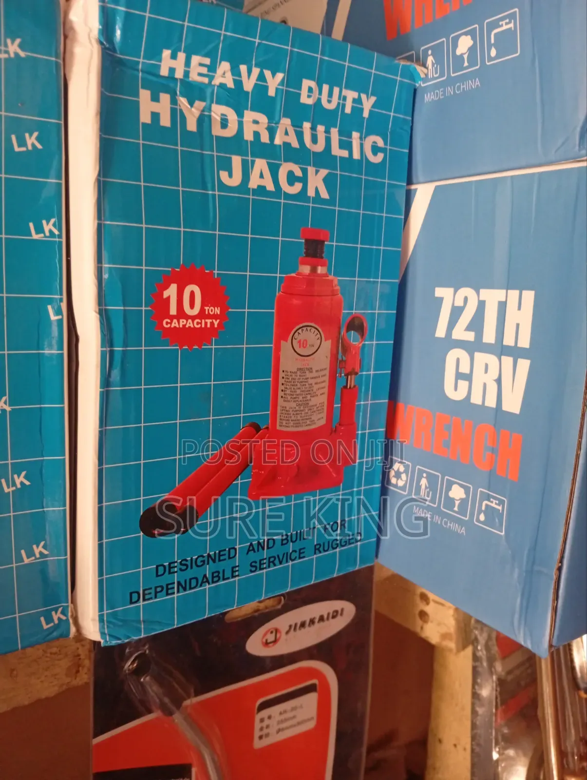Heavy Duty Hydraulic Jack 10 Ton (Brand New)