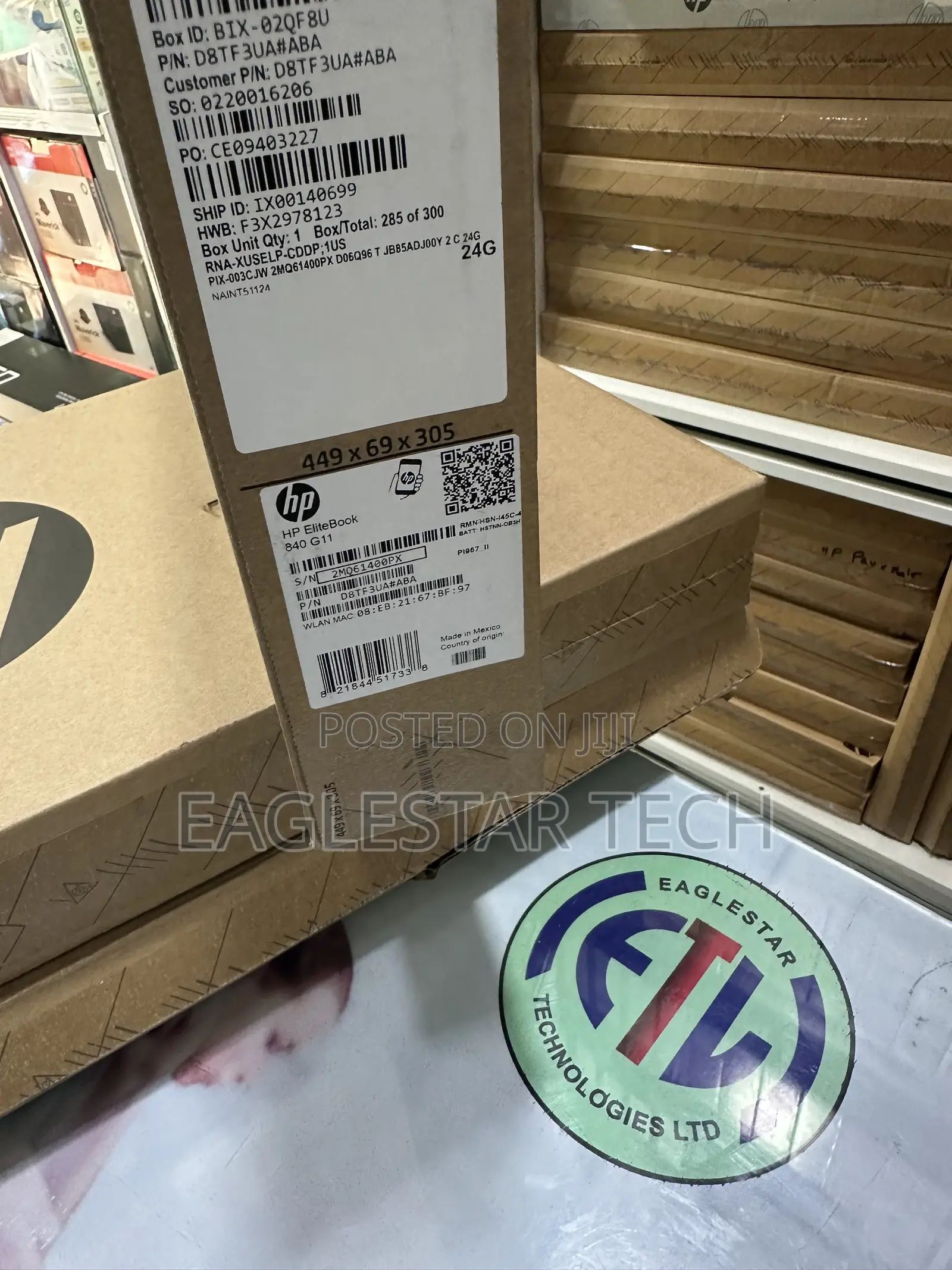 New Laptop HP EliteBook 840 G11 16GB Intel Core Ultra 7 SSD 512GB