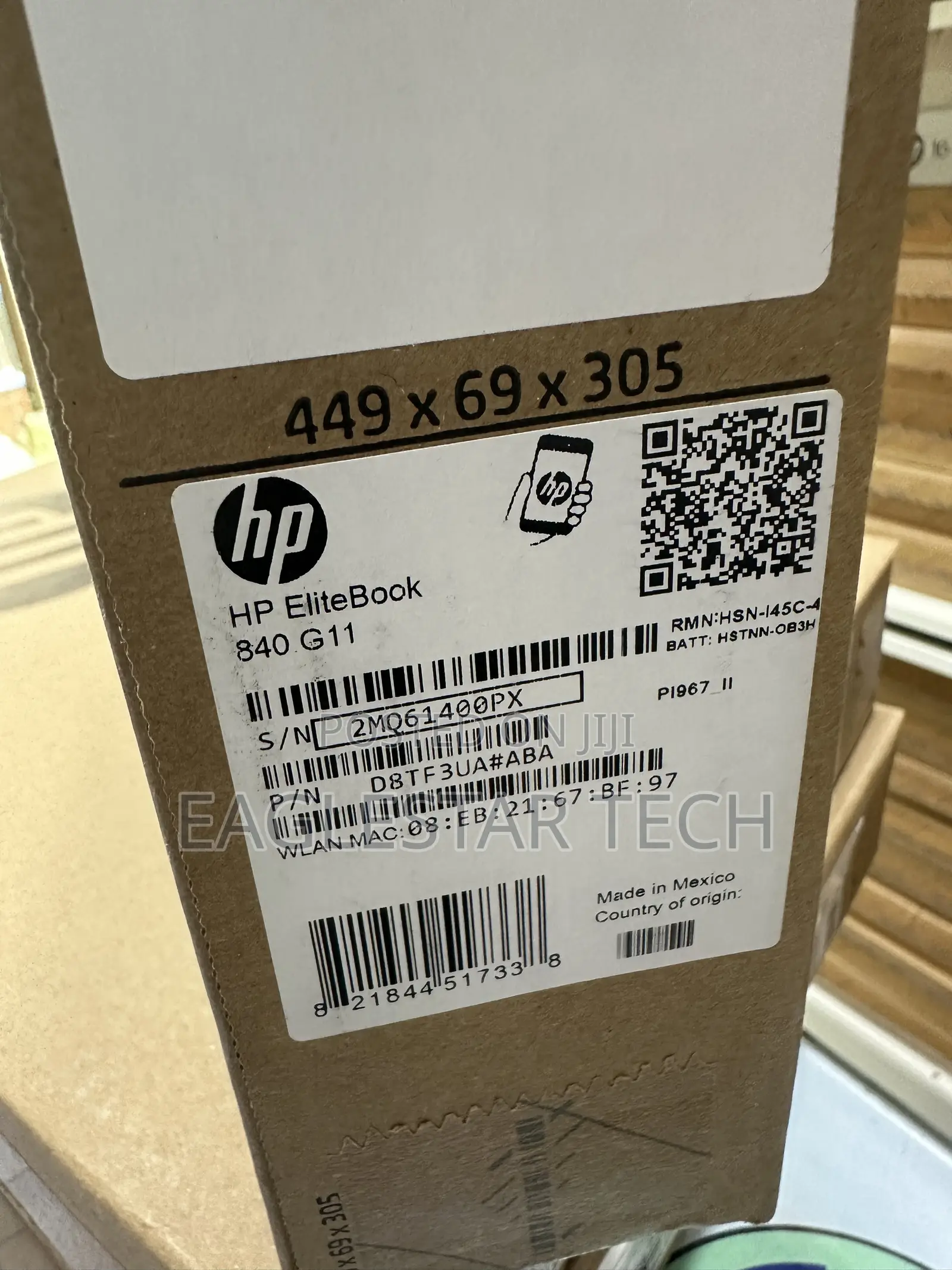 New Laptop HP EliteBook 840 G11 16GB Intel Core Ultra 7 SSD 512GB