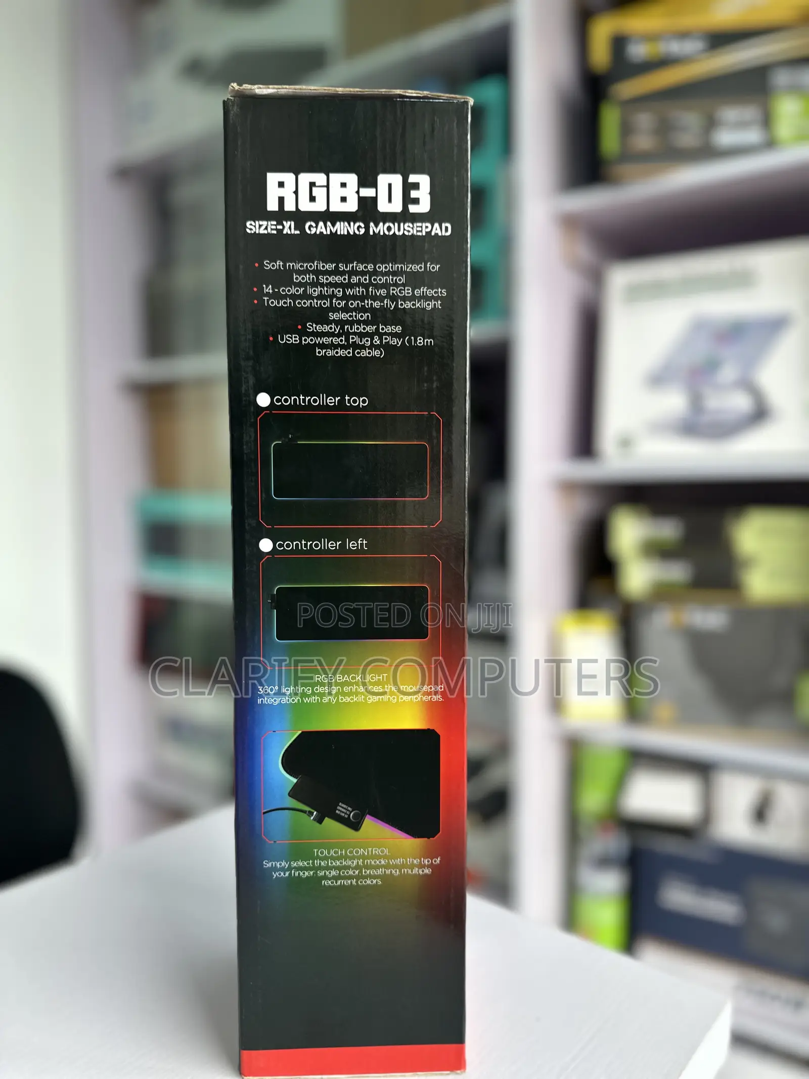 RGB-03 XL Gaming Mouse Pad