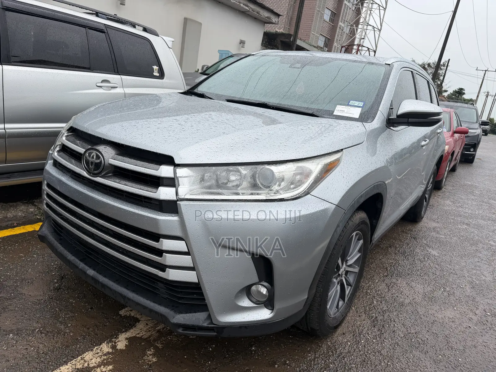 Toyota Highlander XLE 2019 Blue