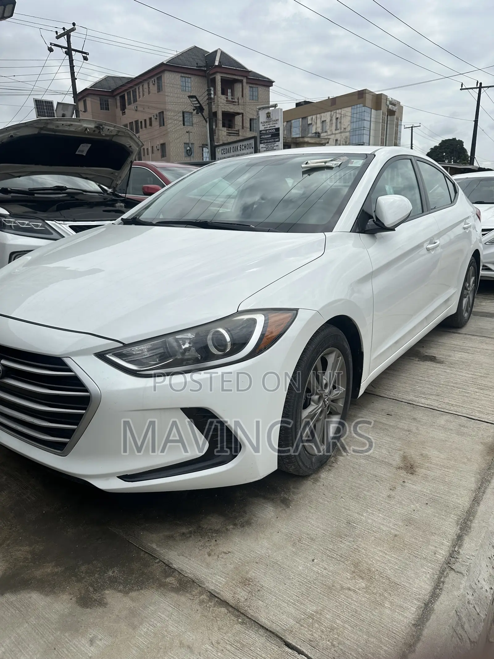 Hyundai Elantra 2017 White