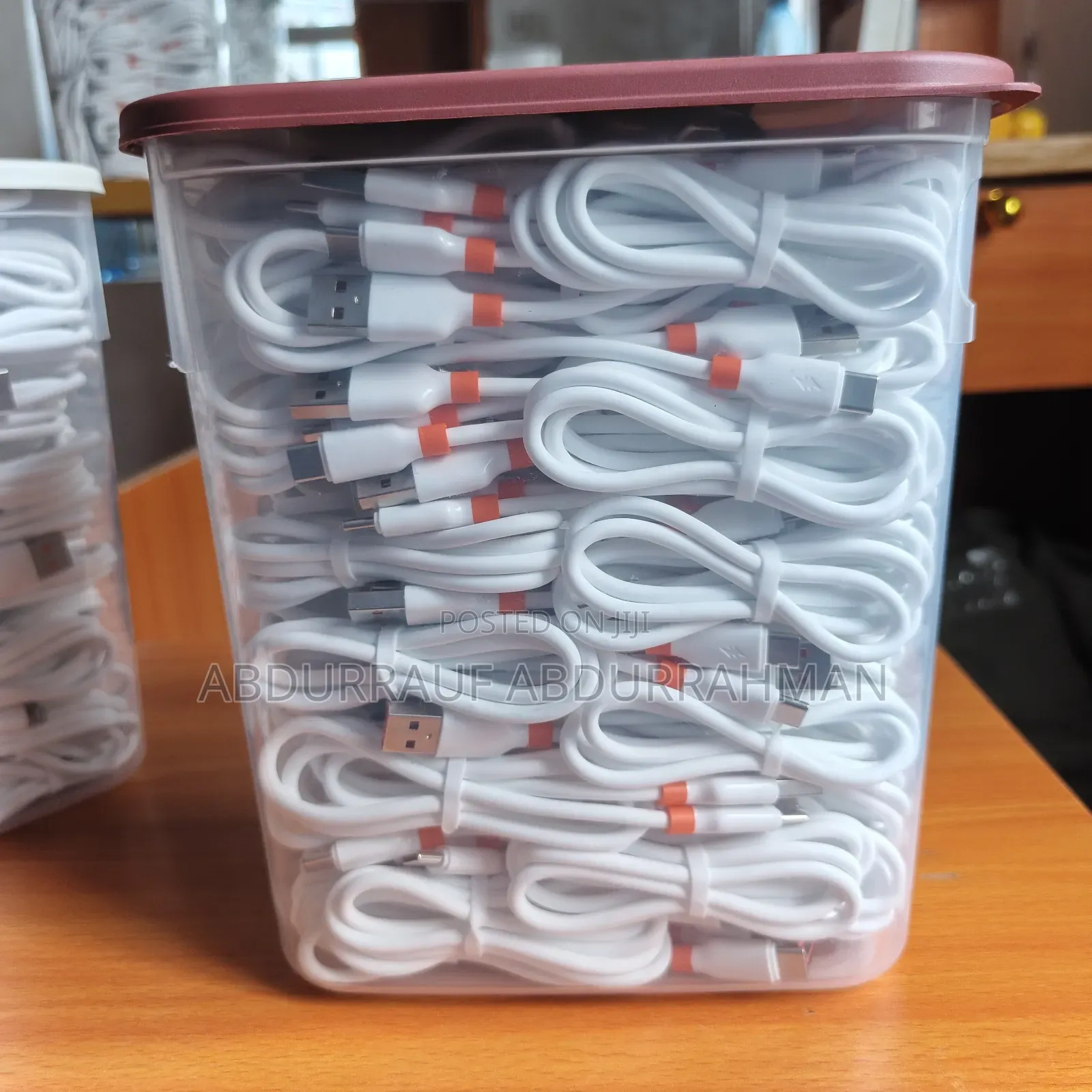 USB CORDS (Android, Type C, iPhone) in Bulk