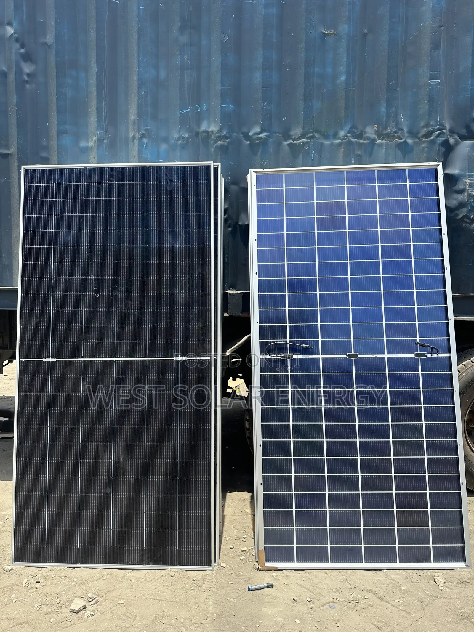 650w 144Cell Original Jinko 16Box Bar Bifacial Half Cut Panel