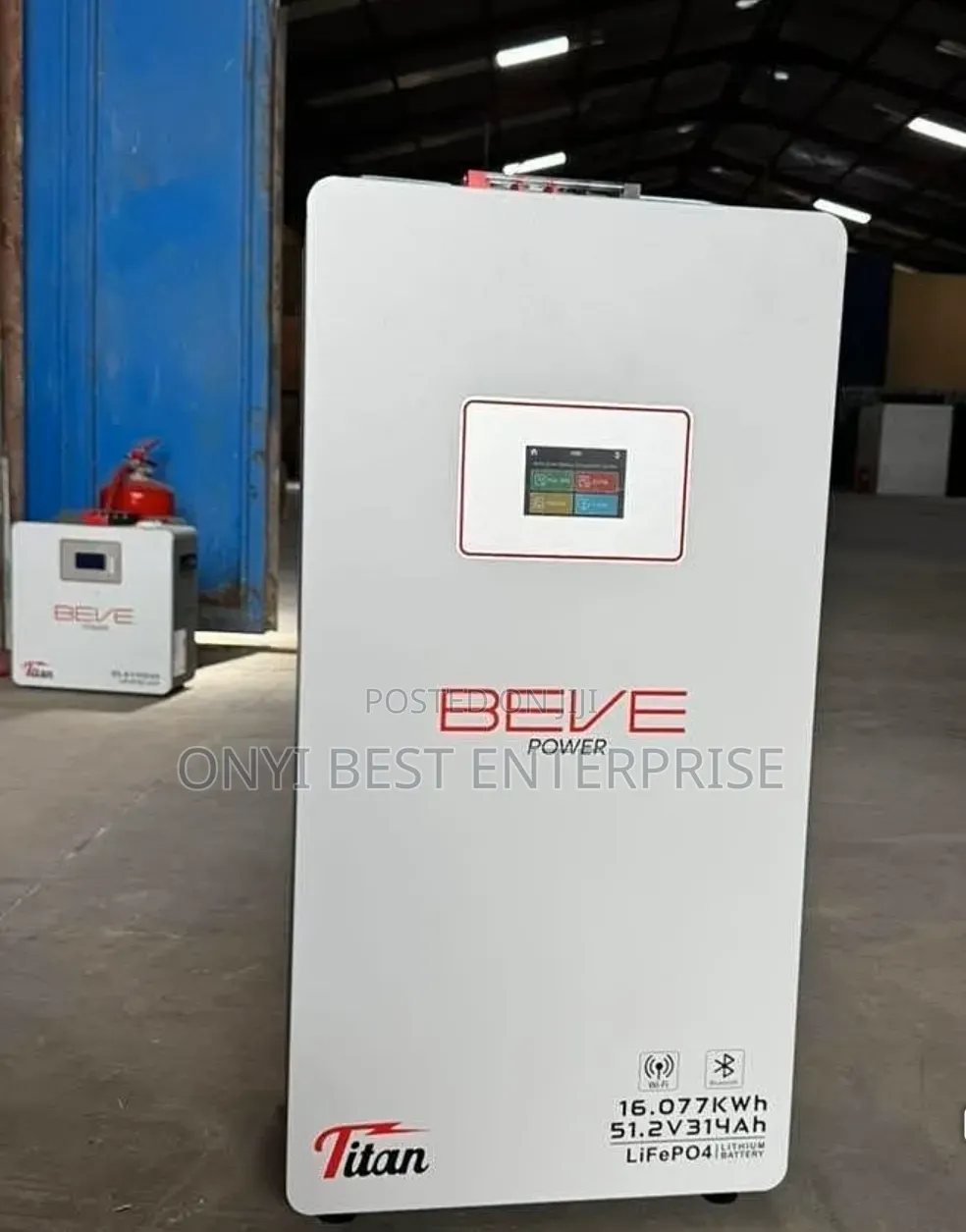 Beve Lithium Ion Battery 16kwh 51.2v
