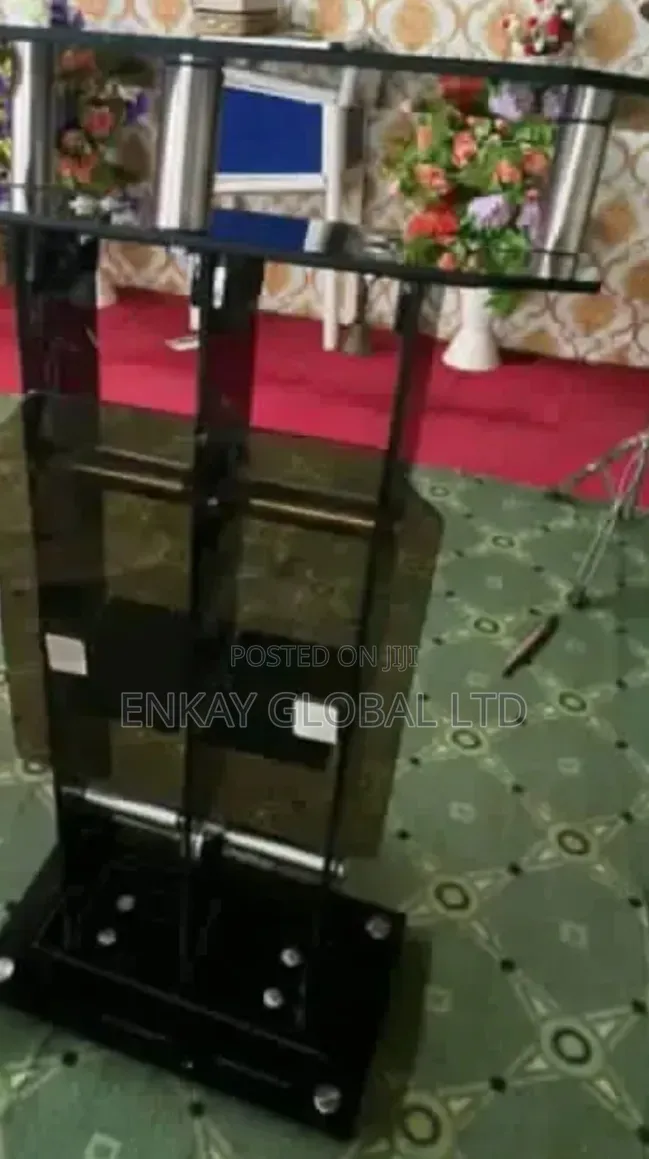 Quality Tinted Glass Pulpit for Church and Conference