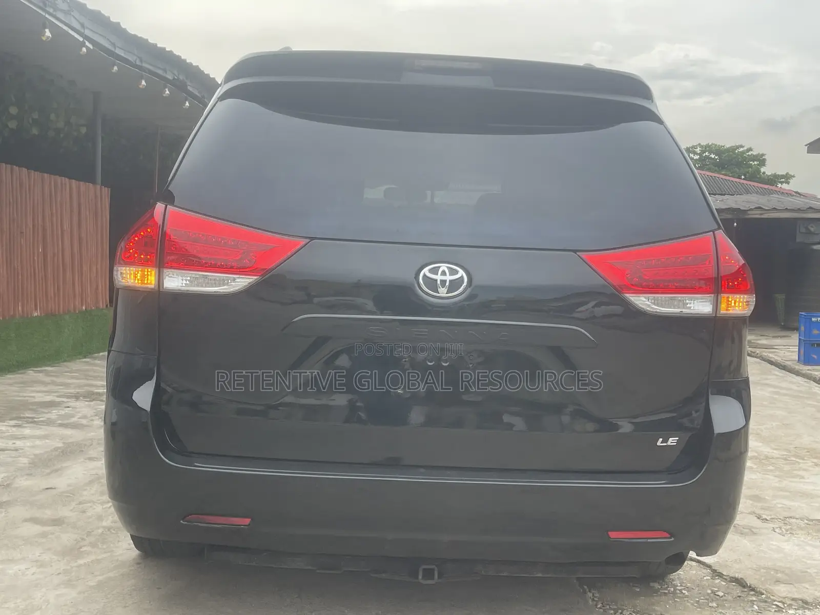 Toyota Sienna LE 7 Passenger Mobility 2011 Black