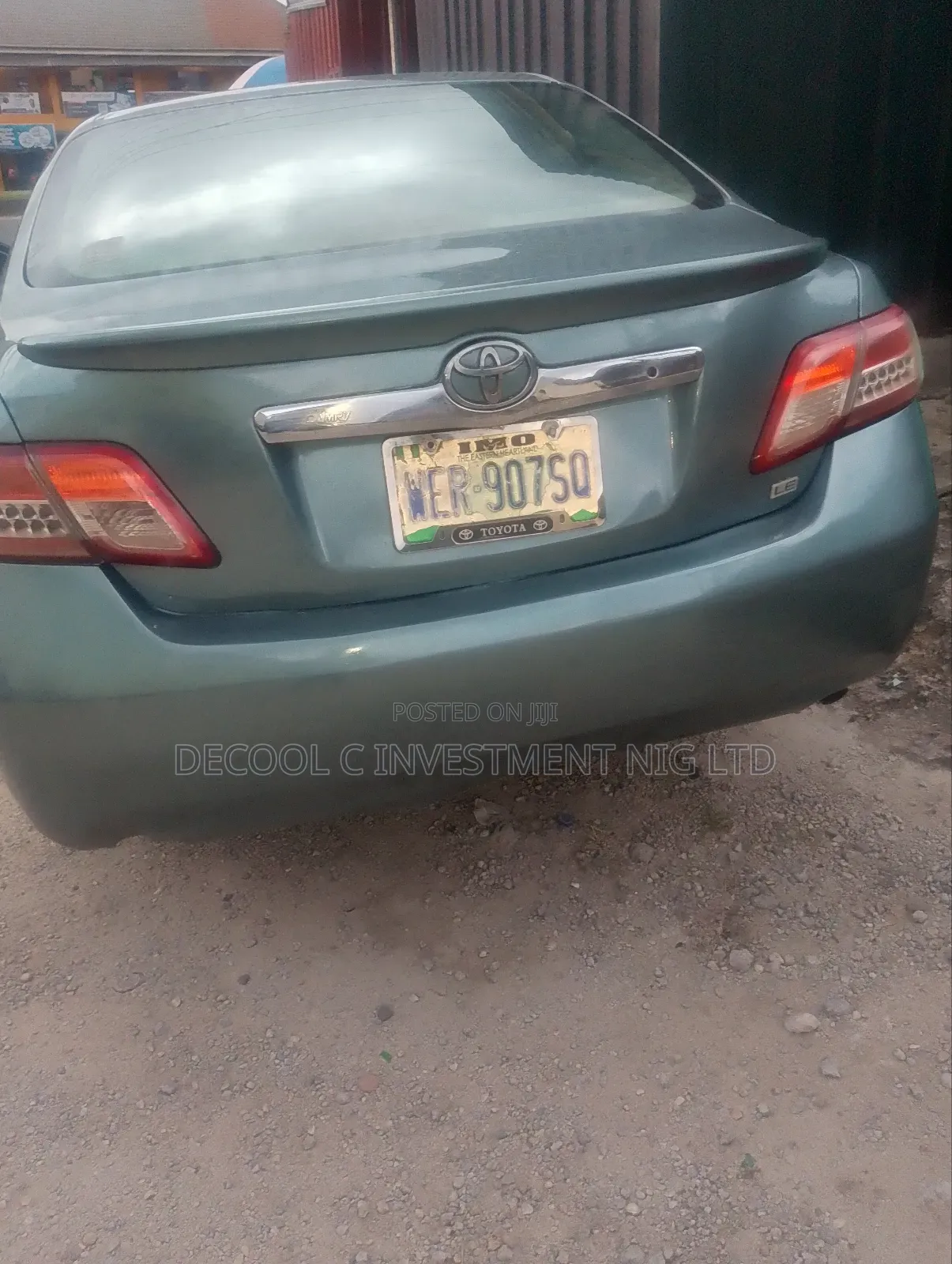 Toyota Camry 2.4 LE 2008 Green