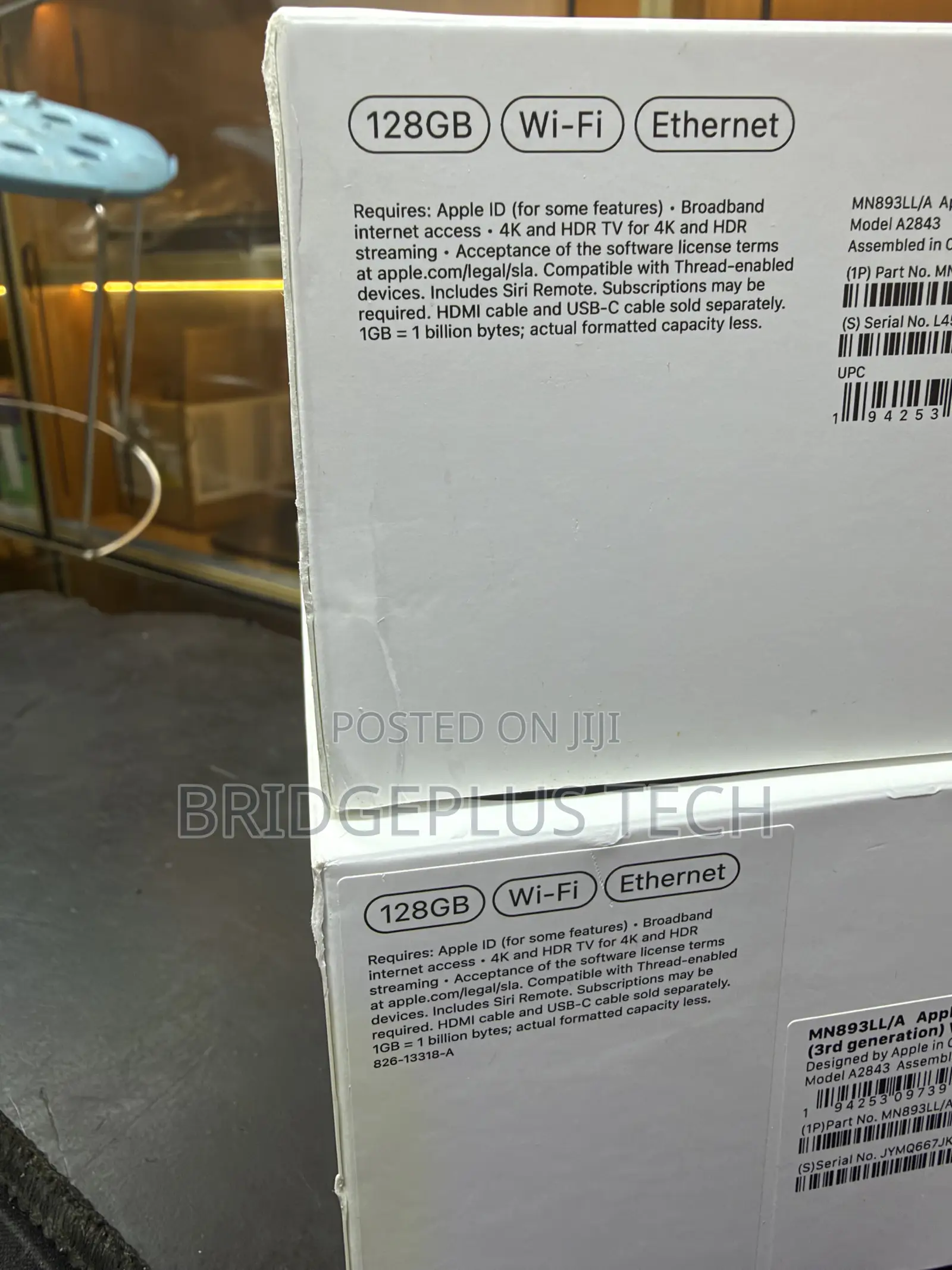 Apple TV 4K 128GB WiFi + Ethernet