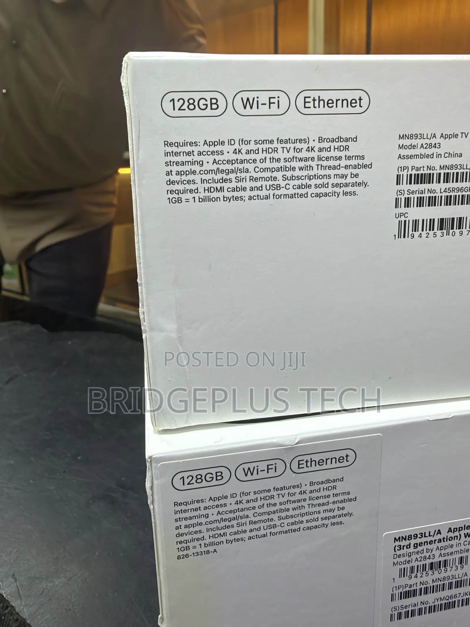 Apple TV 4K 128GB WiFi + Ethernet