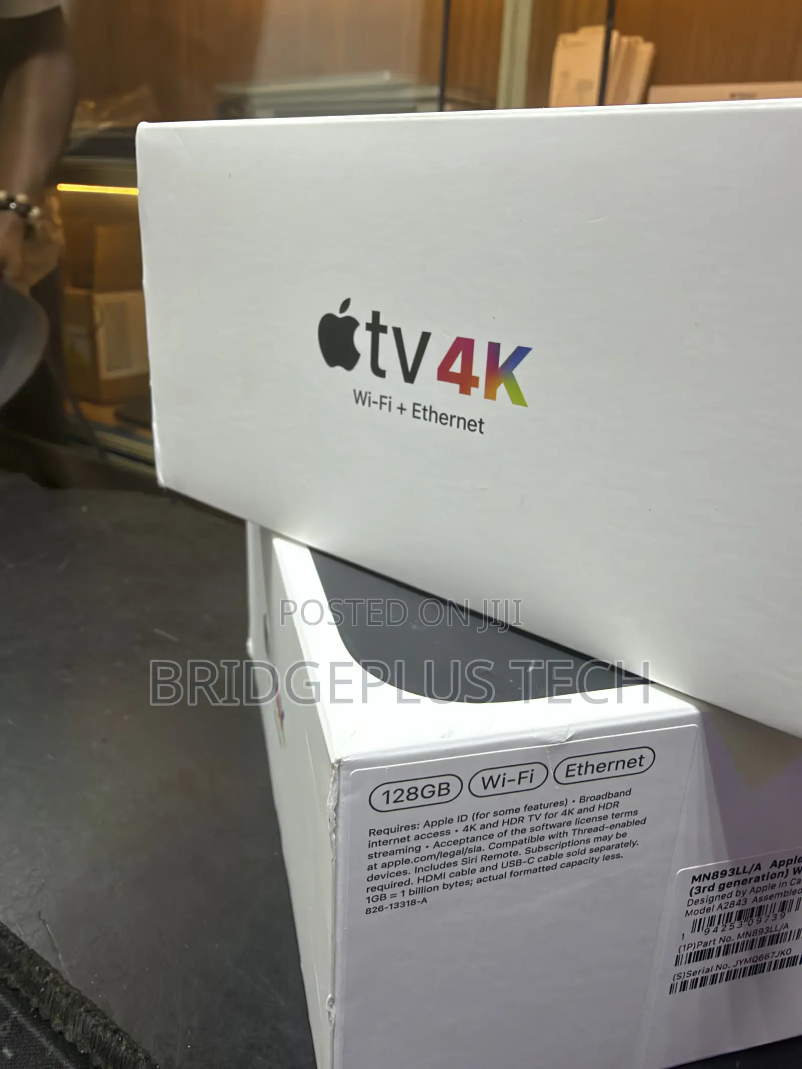 Apple TV 4K 128GB WiFi + Ethernet