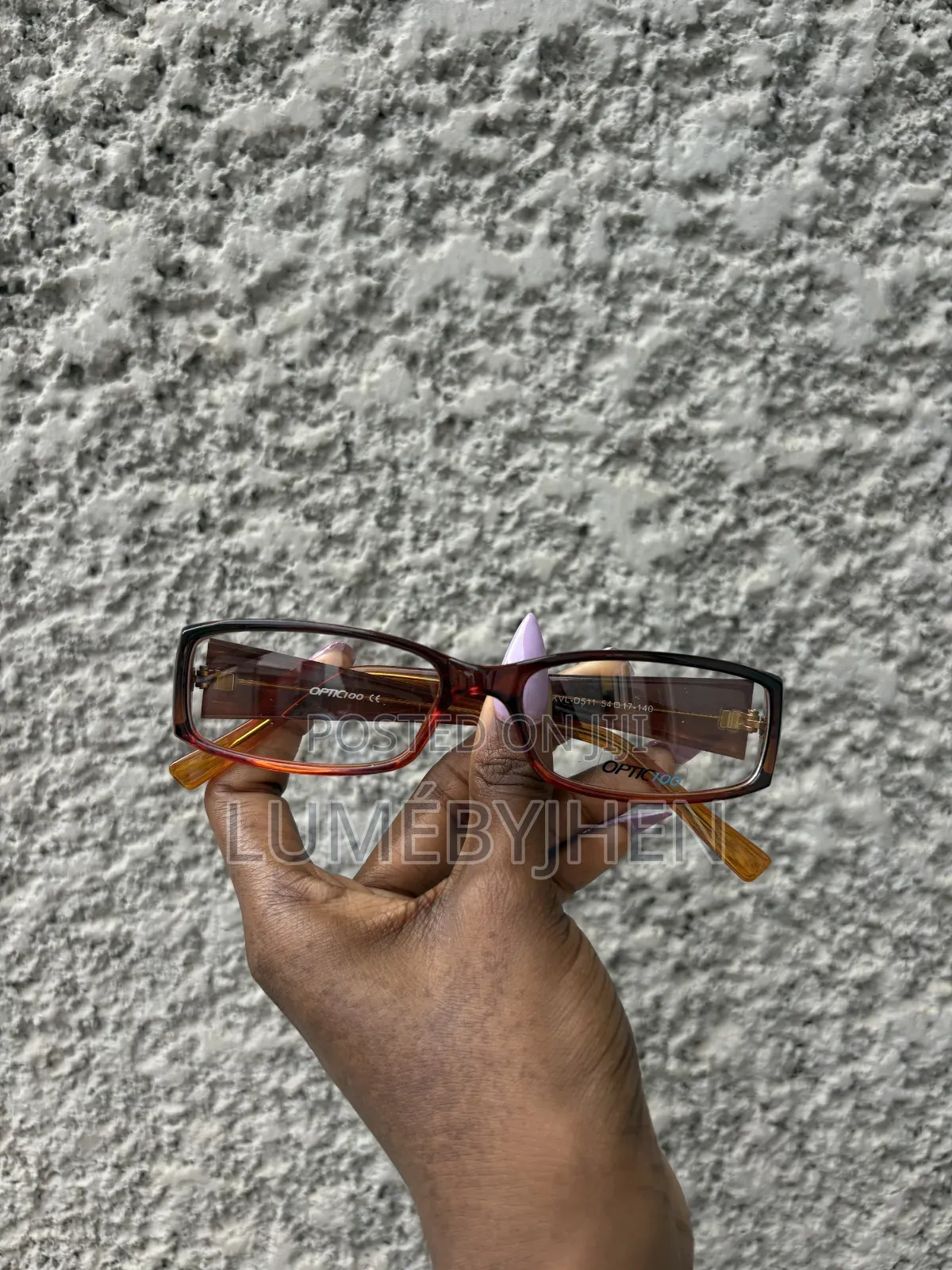 Orange Bayonetta Glasses