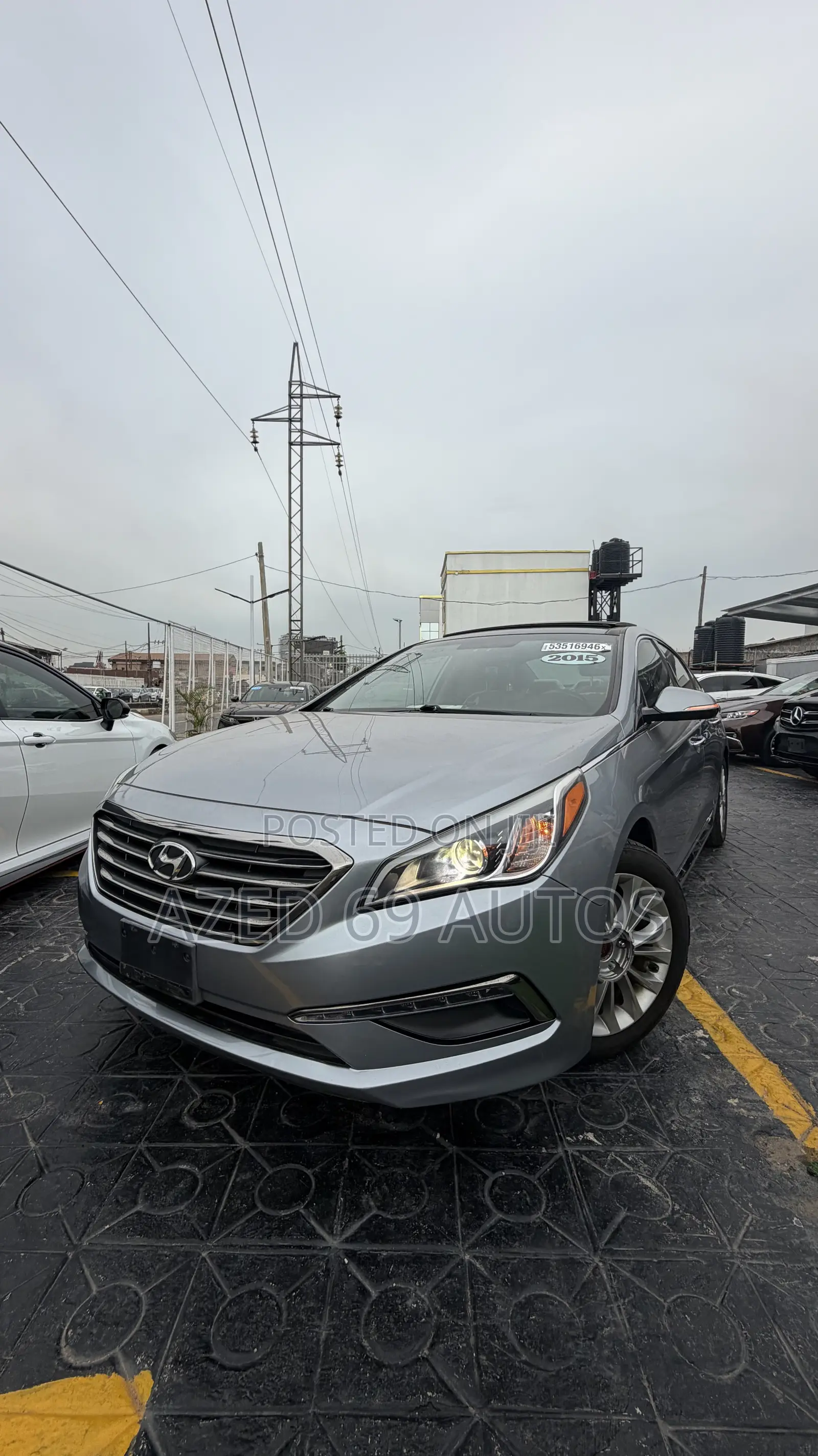 Hyundai Sonata Limited PZEV 4dr Sedan (2.4L 4cyl 6A) 2015 Silver