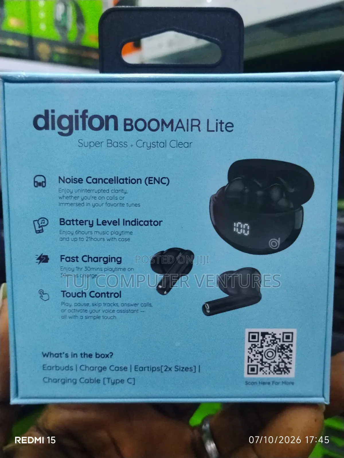 Digifon Boomair Lite Earbuds