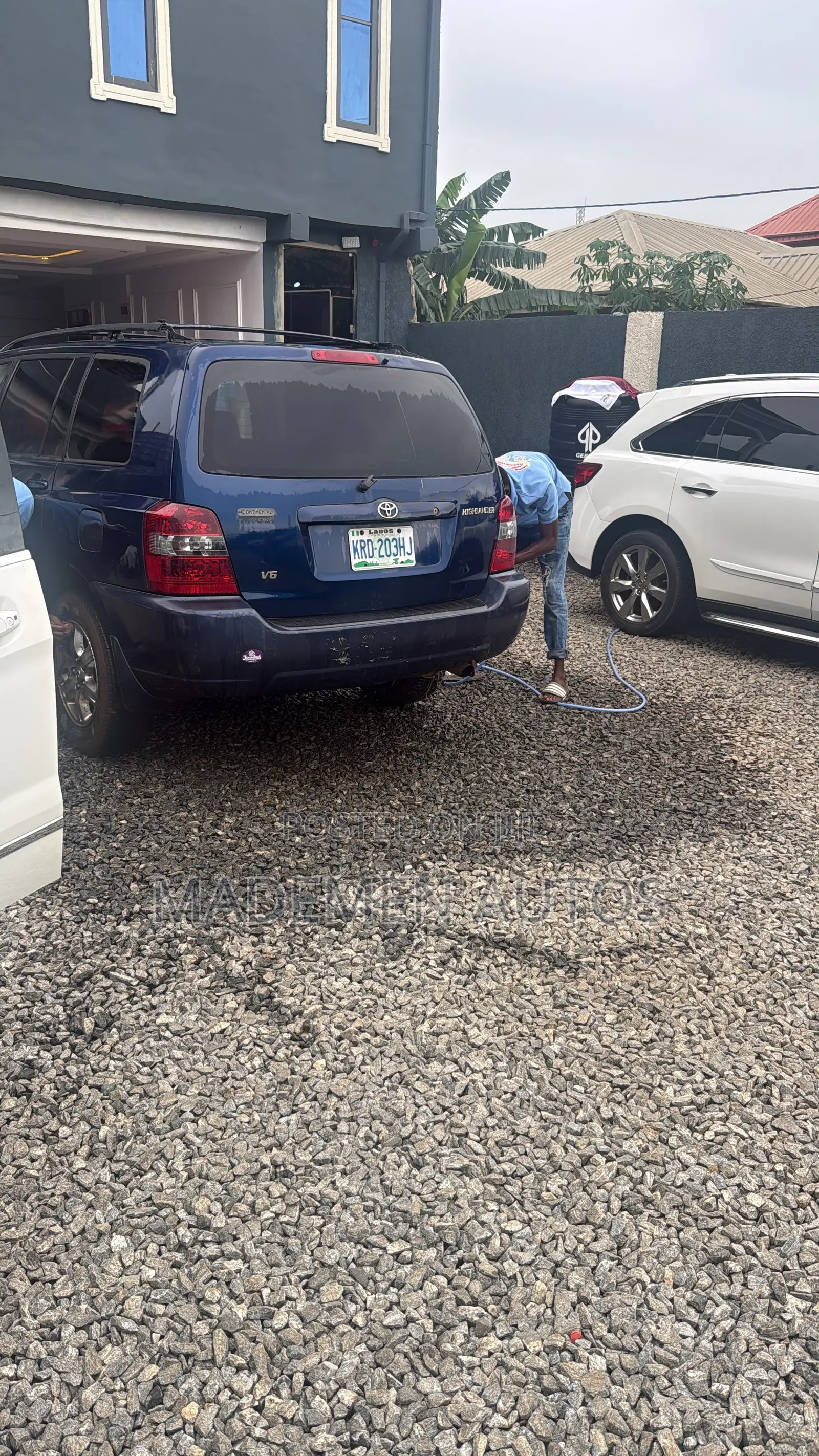 Toyota Highlander Limited V6 2005 Blue