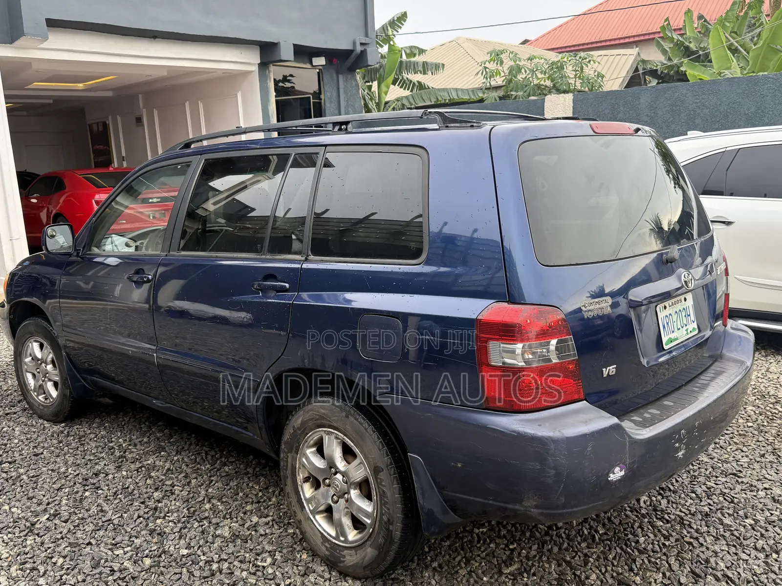 Toyota Highlander Limited V6 2005 Blue