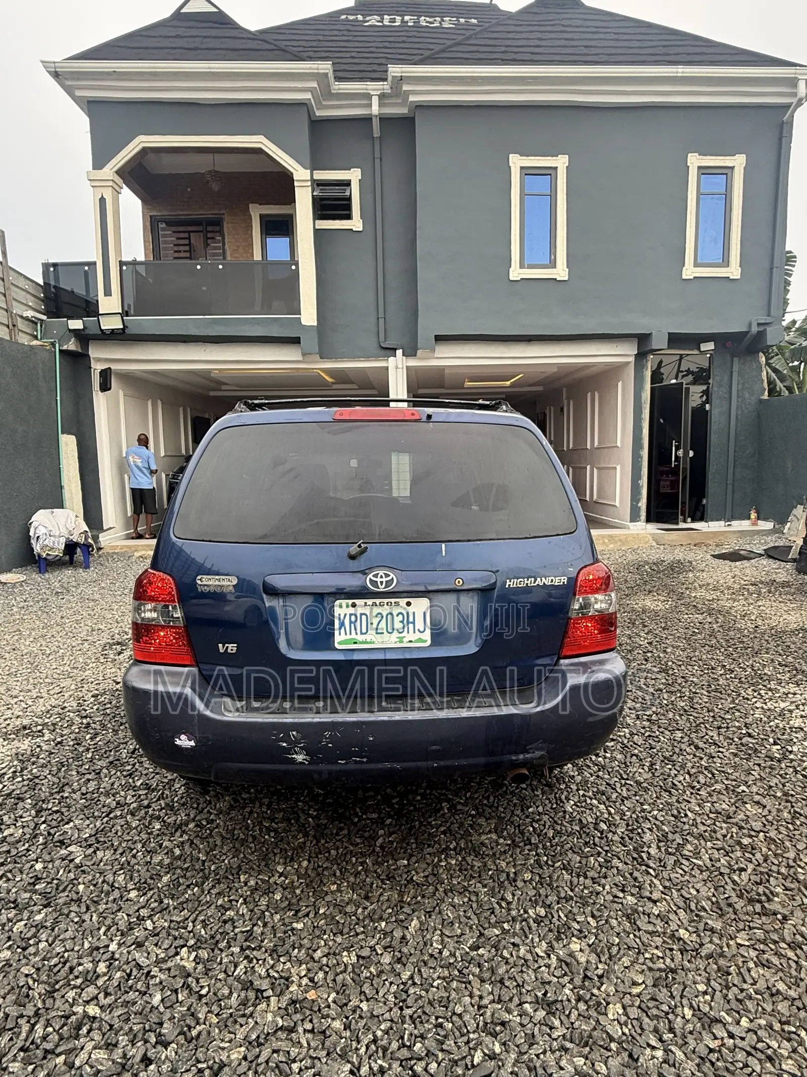 Toyota Highlander Limited V6 2005 Blue