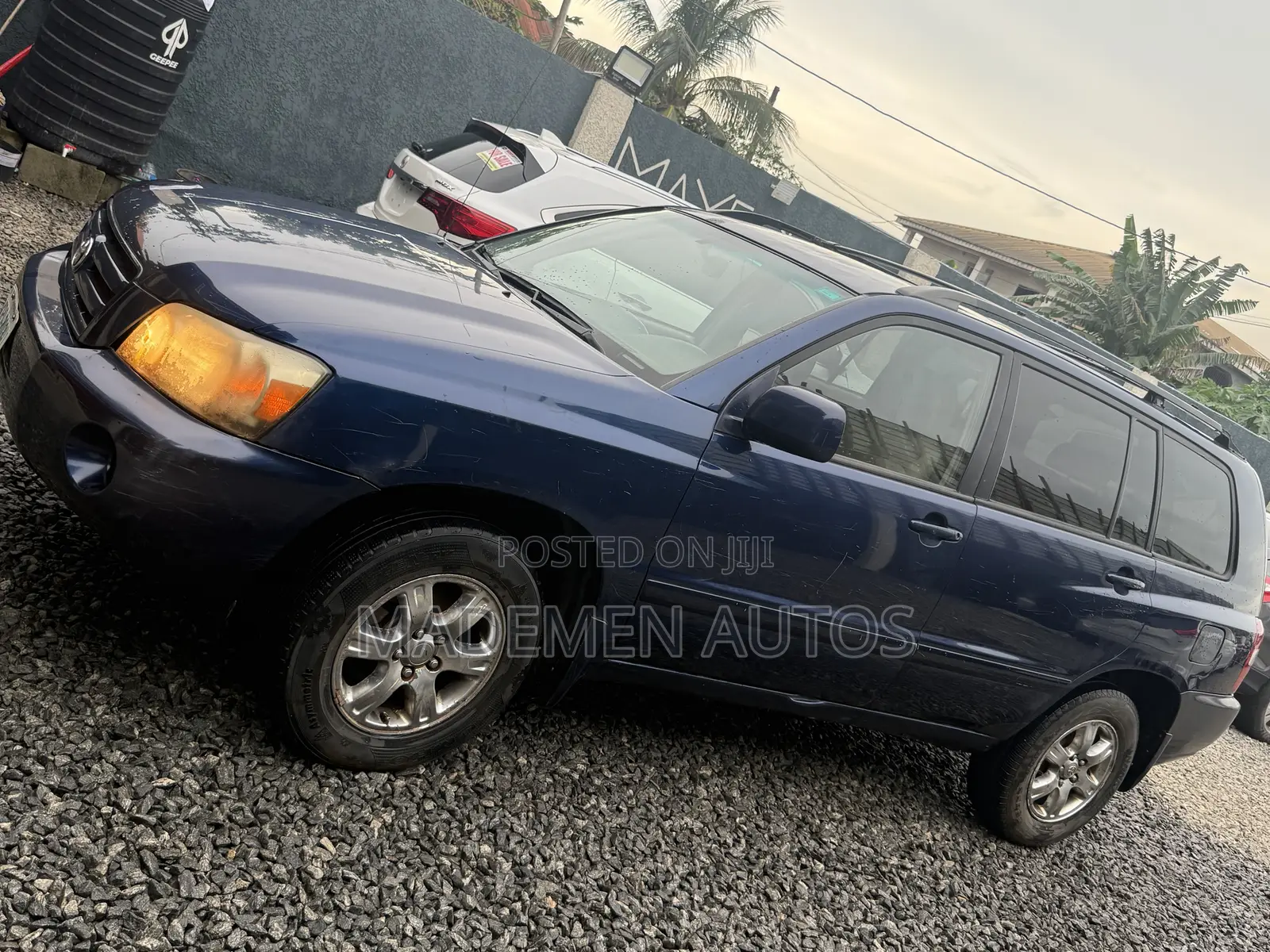 Toyota Highlander Limited V6 2005 Blue