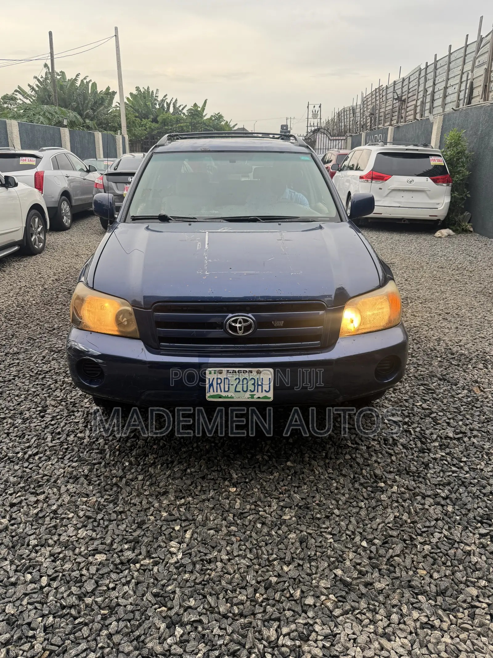 Toyota Highlander Limited V6 2005 Blue