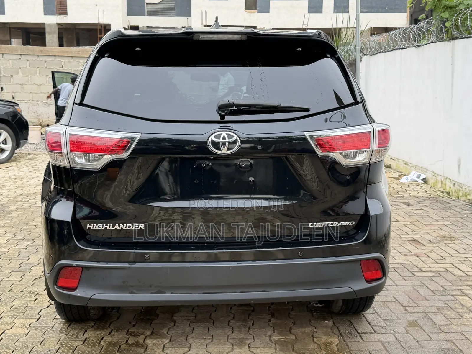 Toyota Highlander Limited 4dr SUV AWD (3.5L 6cyl 6A) 2015 Black