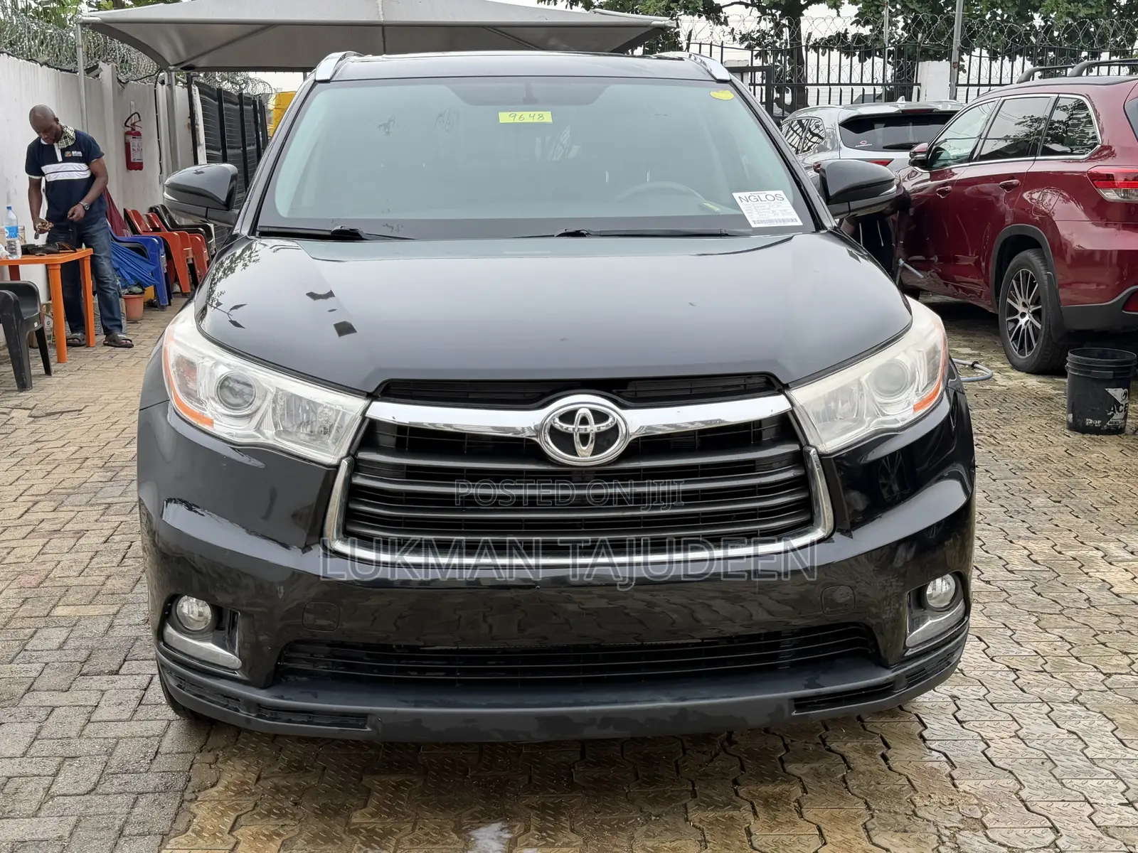 Toyota Highlander Limited 4dr SUV AWD (3.5L 6cyl 6A) 2015 Black
