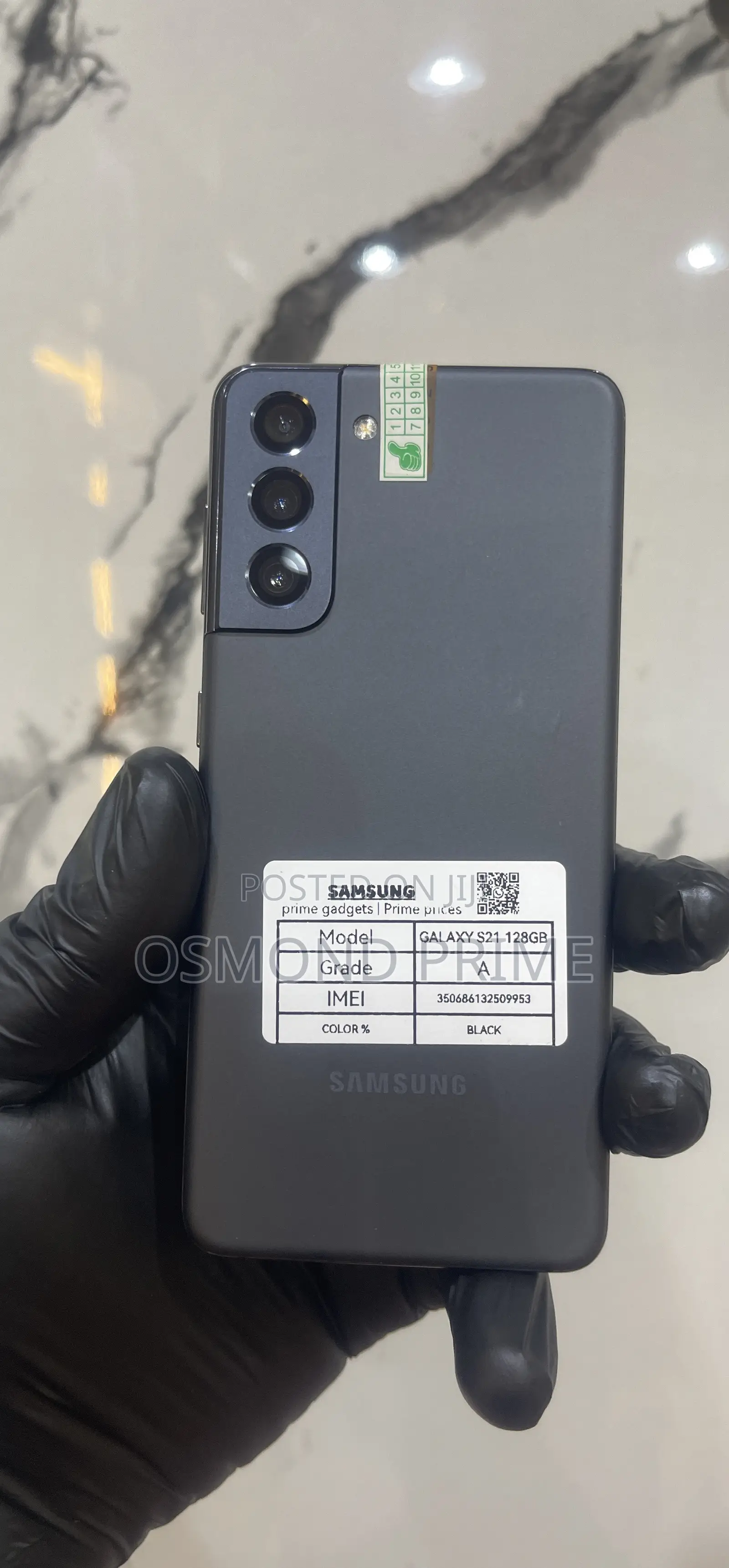 Samsung Galaxy S21 5G 128 GB Black