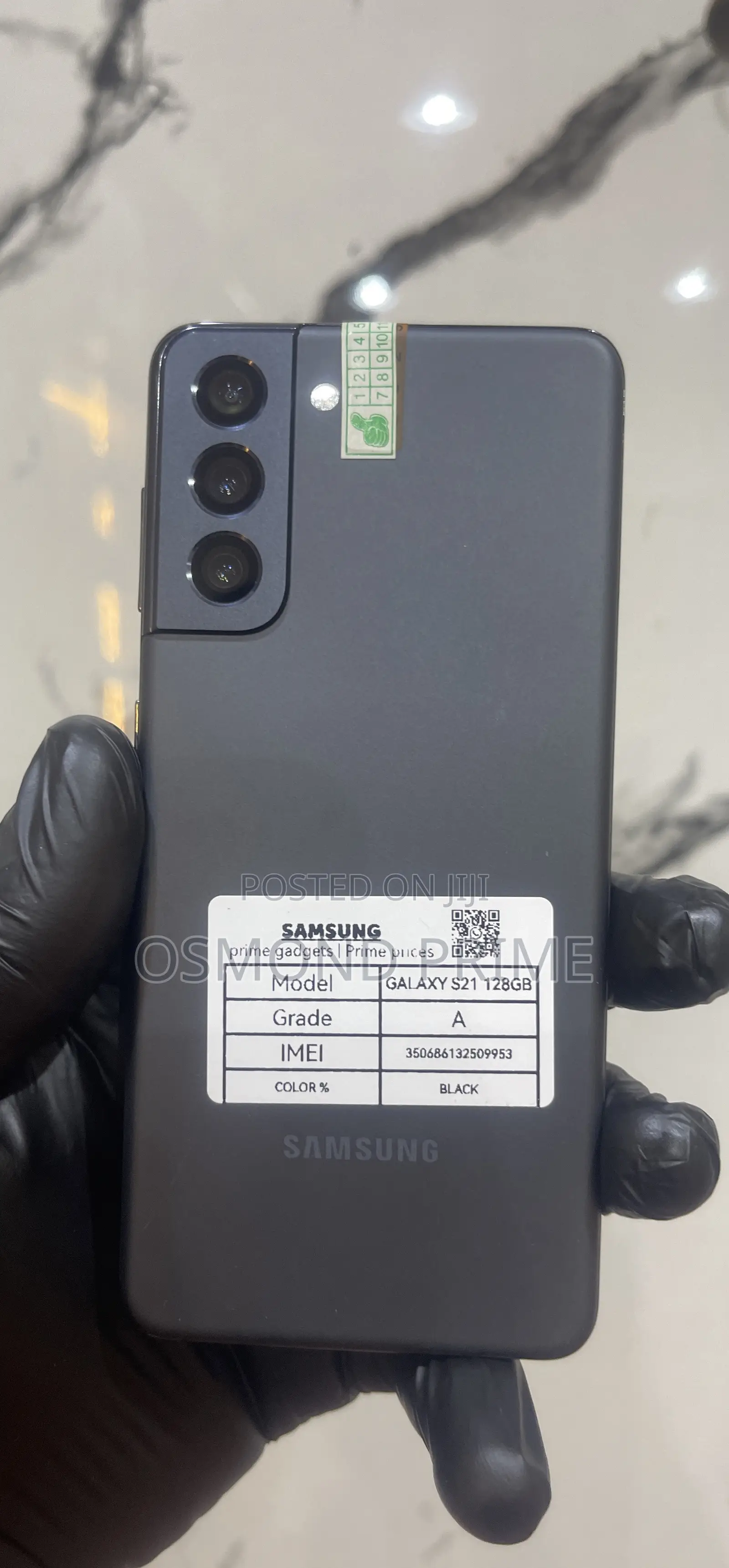 Samsung Galaxy S21 5G 128 GB Black