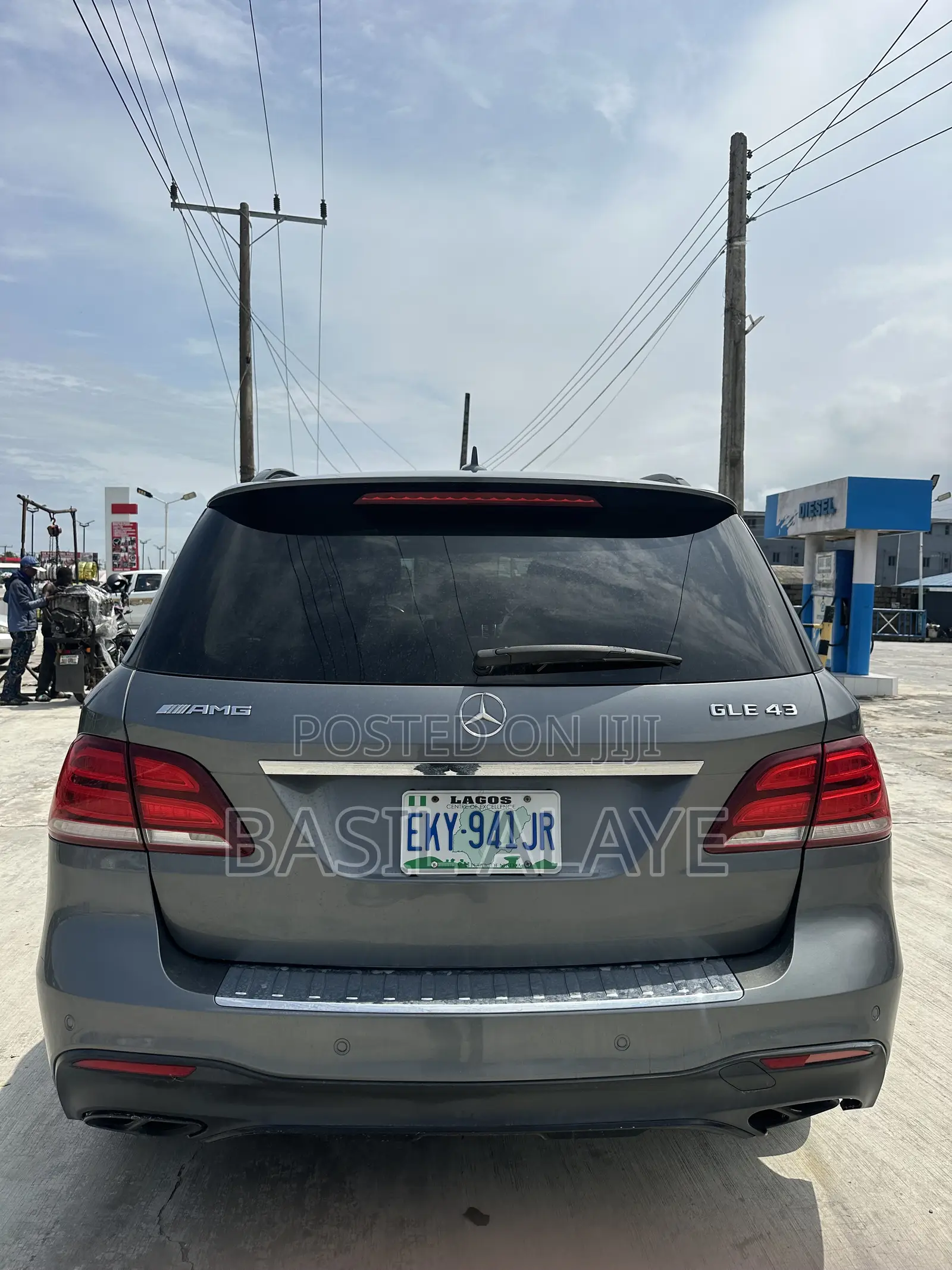 Mercedes-Benz GLE-Class AMG GLE 43 4MATIC 2017 Gray