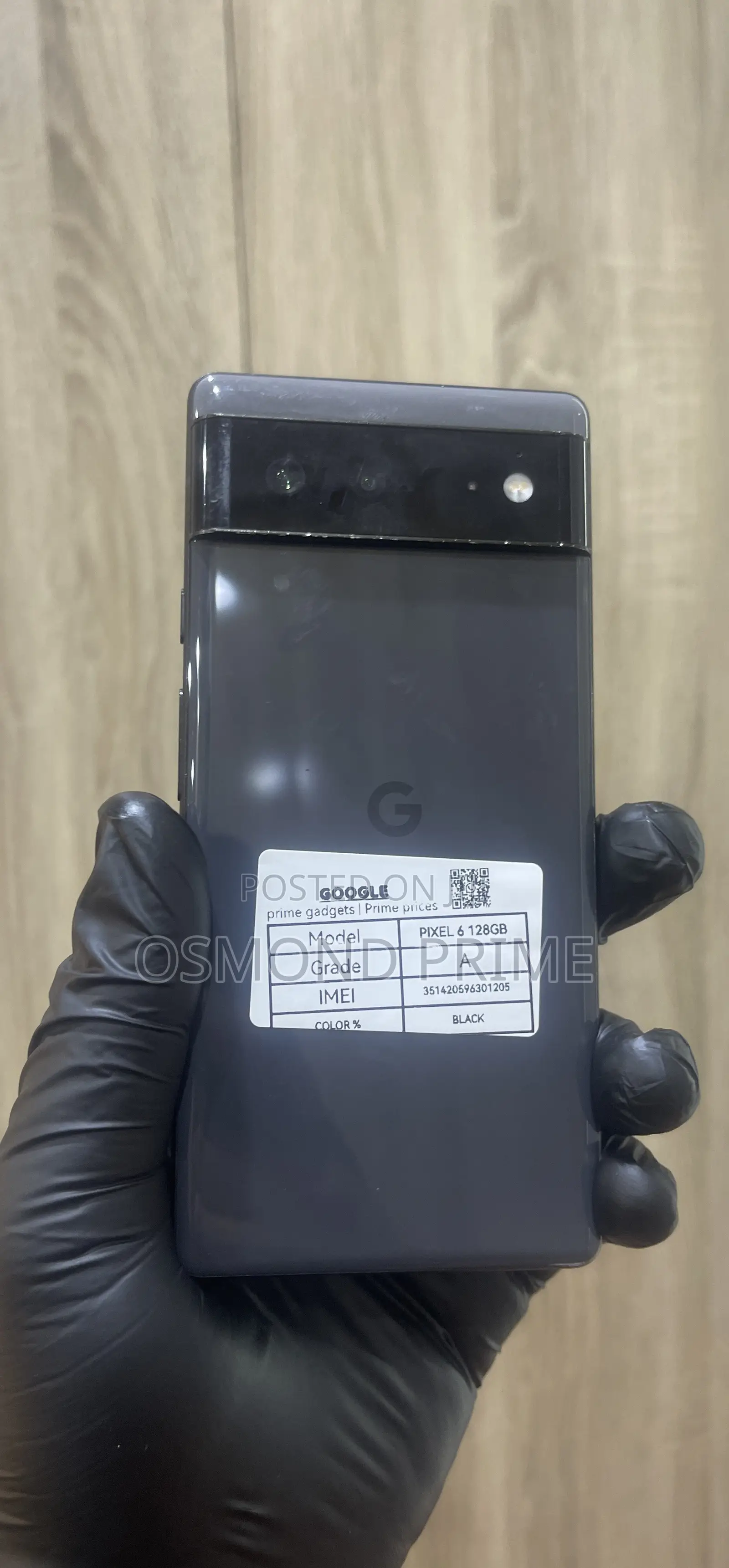 Google Pixel 6 128 GB Black