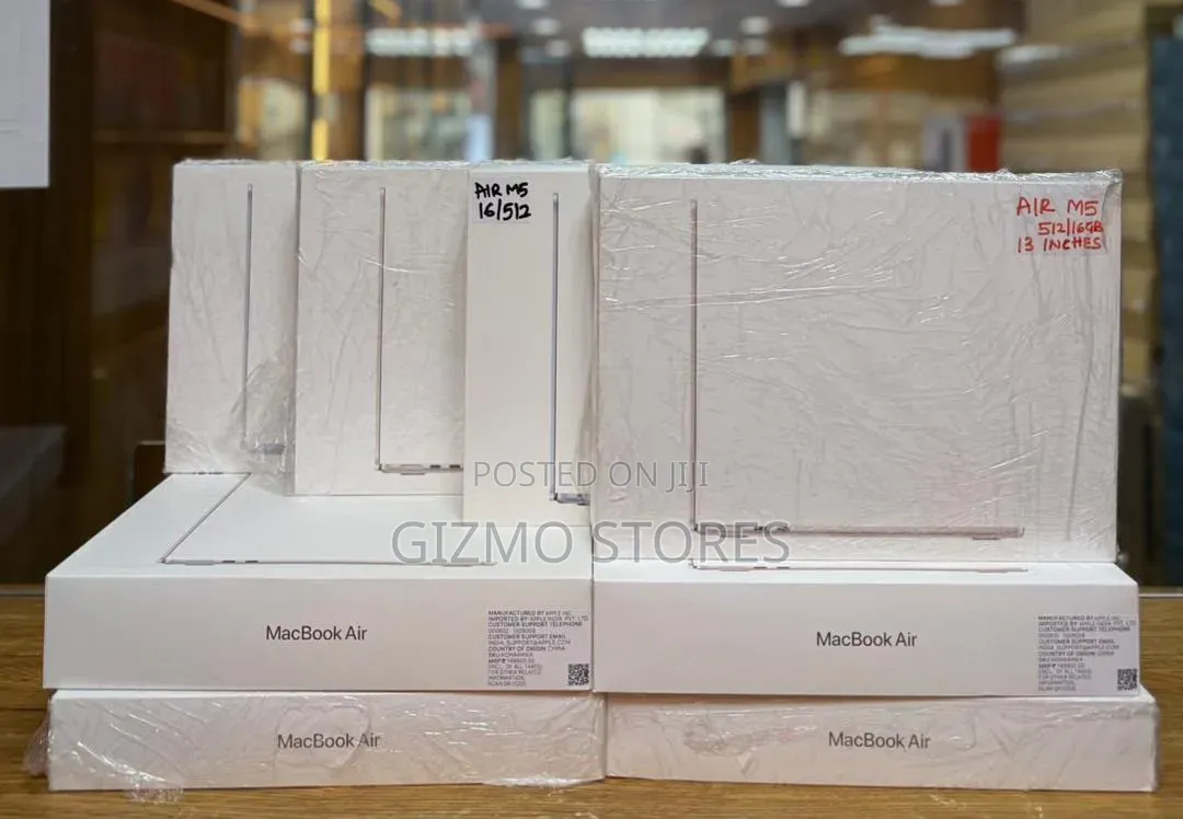 New Laptop Apple MacBook Air 2026 M5 16GB Apple M5 SSD 512GB
