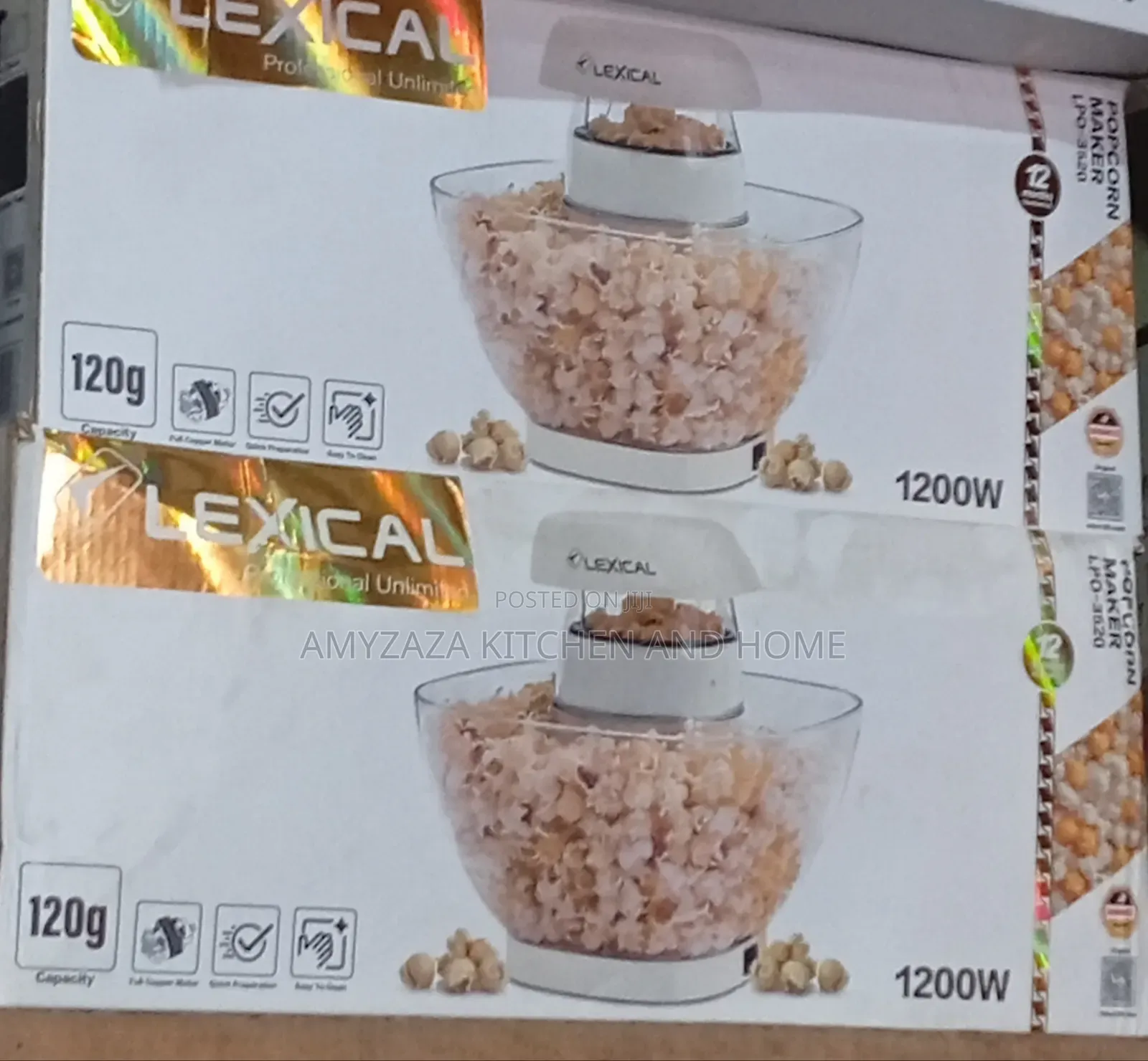 Lexical Professional Unlimited Popcorn Maker (Model LPO-3520)