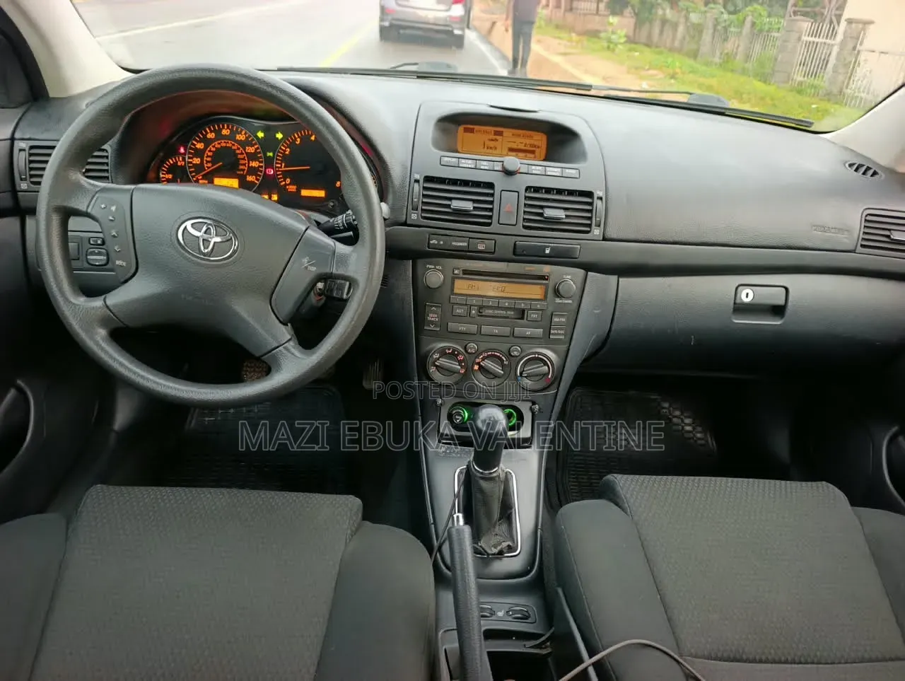 Toyota Avensis 2009 Black