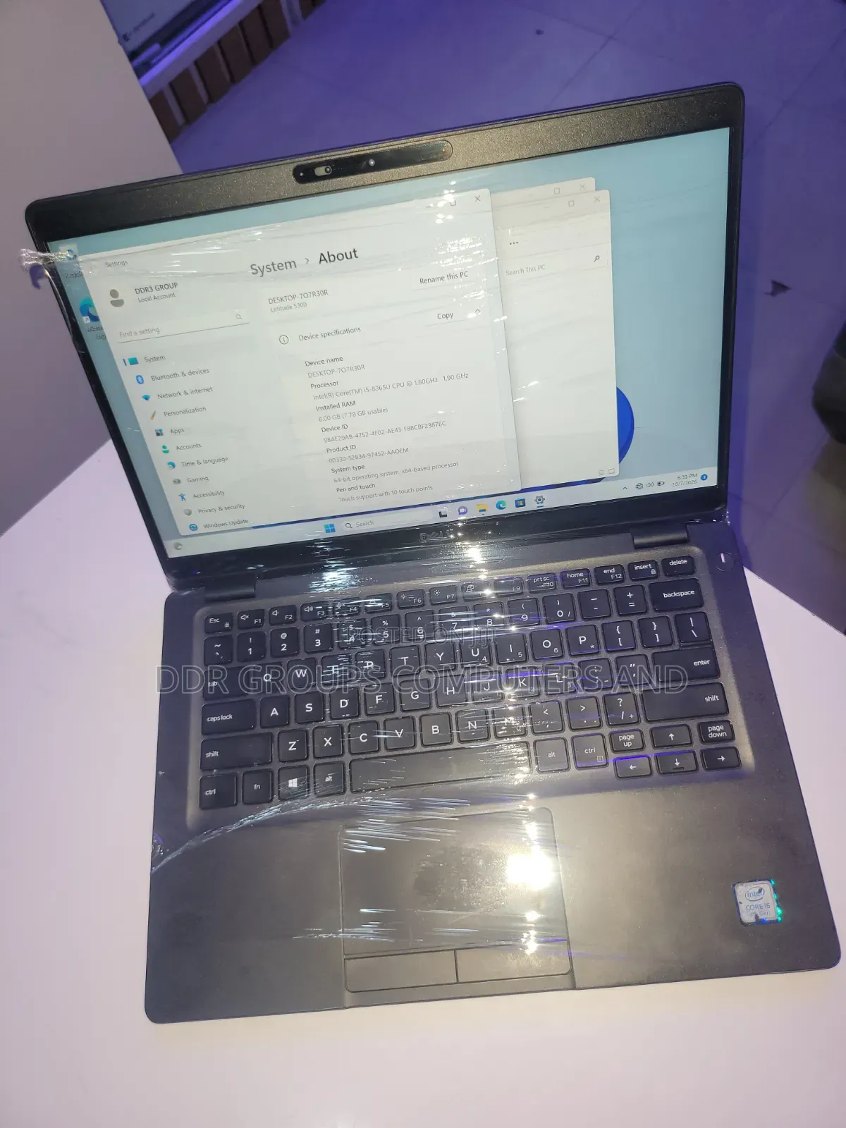 Laptop Dell Latitude 5300 2-in-1 8GB Intel Core i5 SSD 256GB