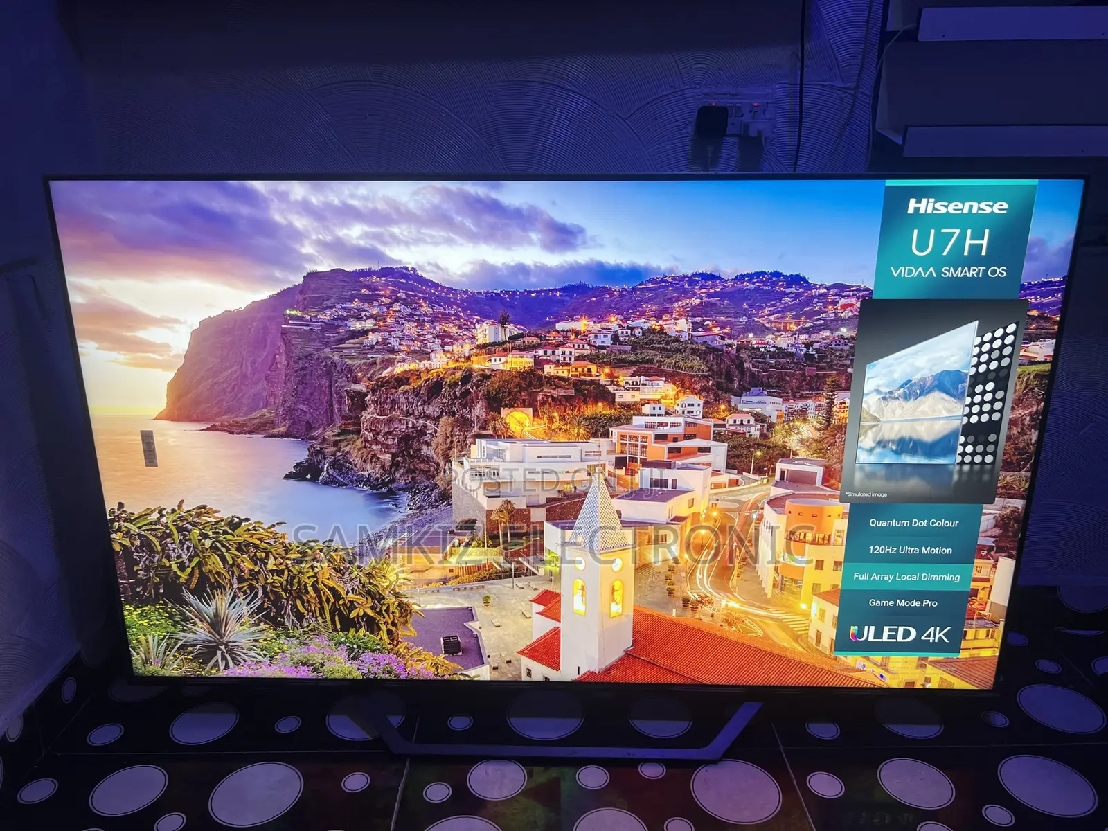 Introducing the HISENSE 65" ULED Smart TV - 65U7HQTUK (2025 Model)