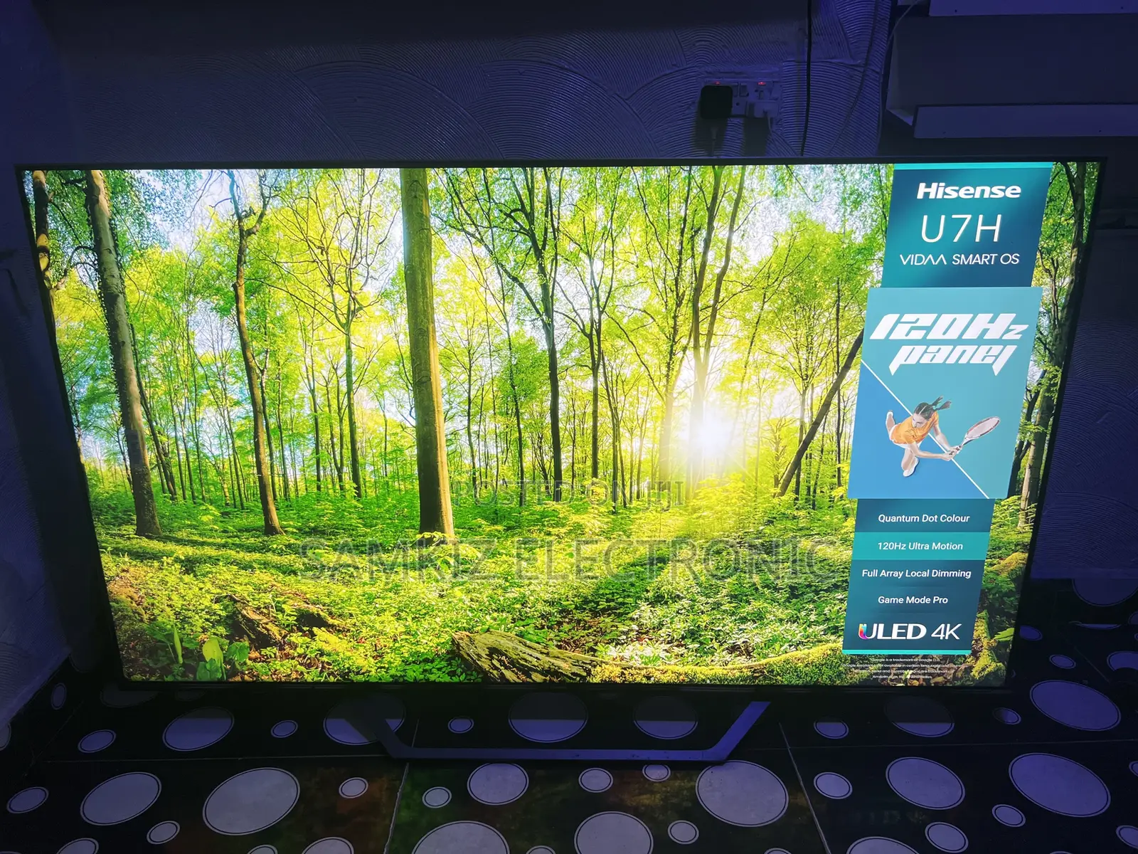 Introducing the HISENSE 65" ULED Smart TV - 65U7HQTUK (2025 Model)