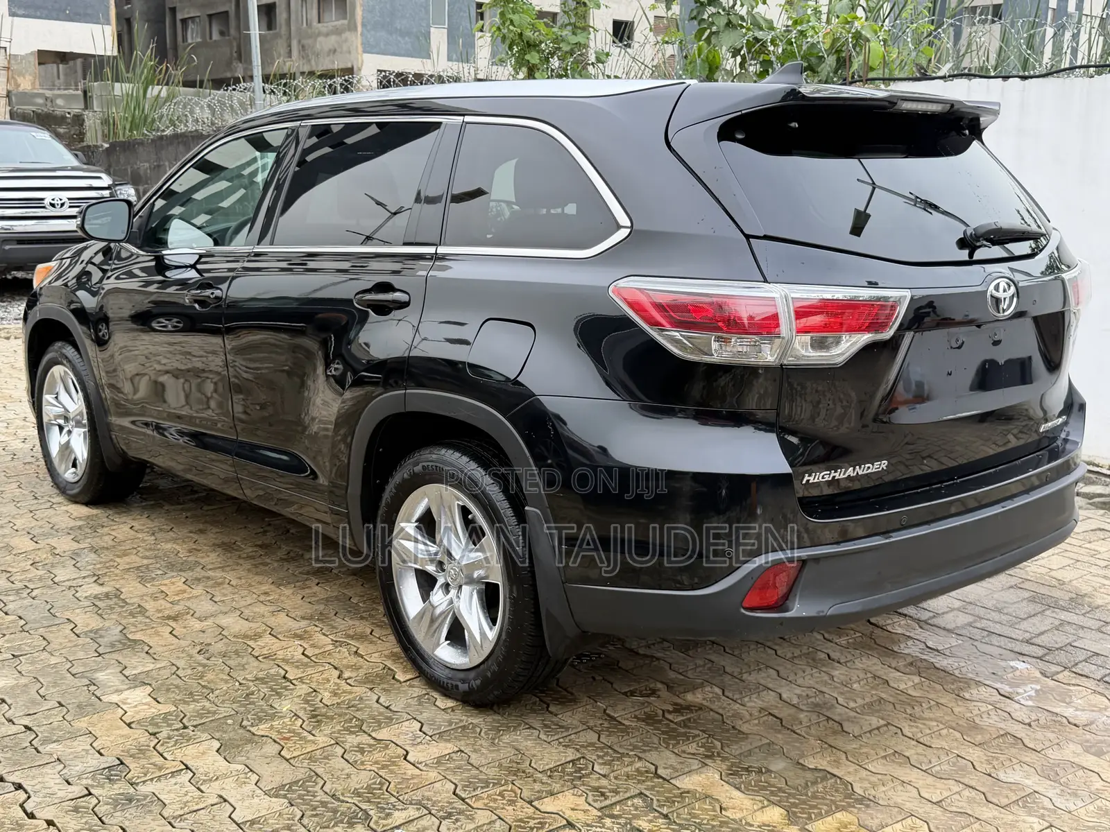 Toyota Highlander Limited 4dr SUV AWD (3.5L 6cyl 6A) 2015 Black