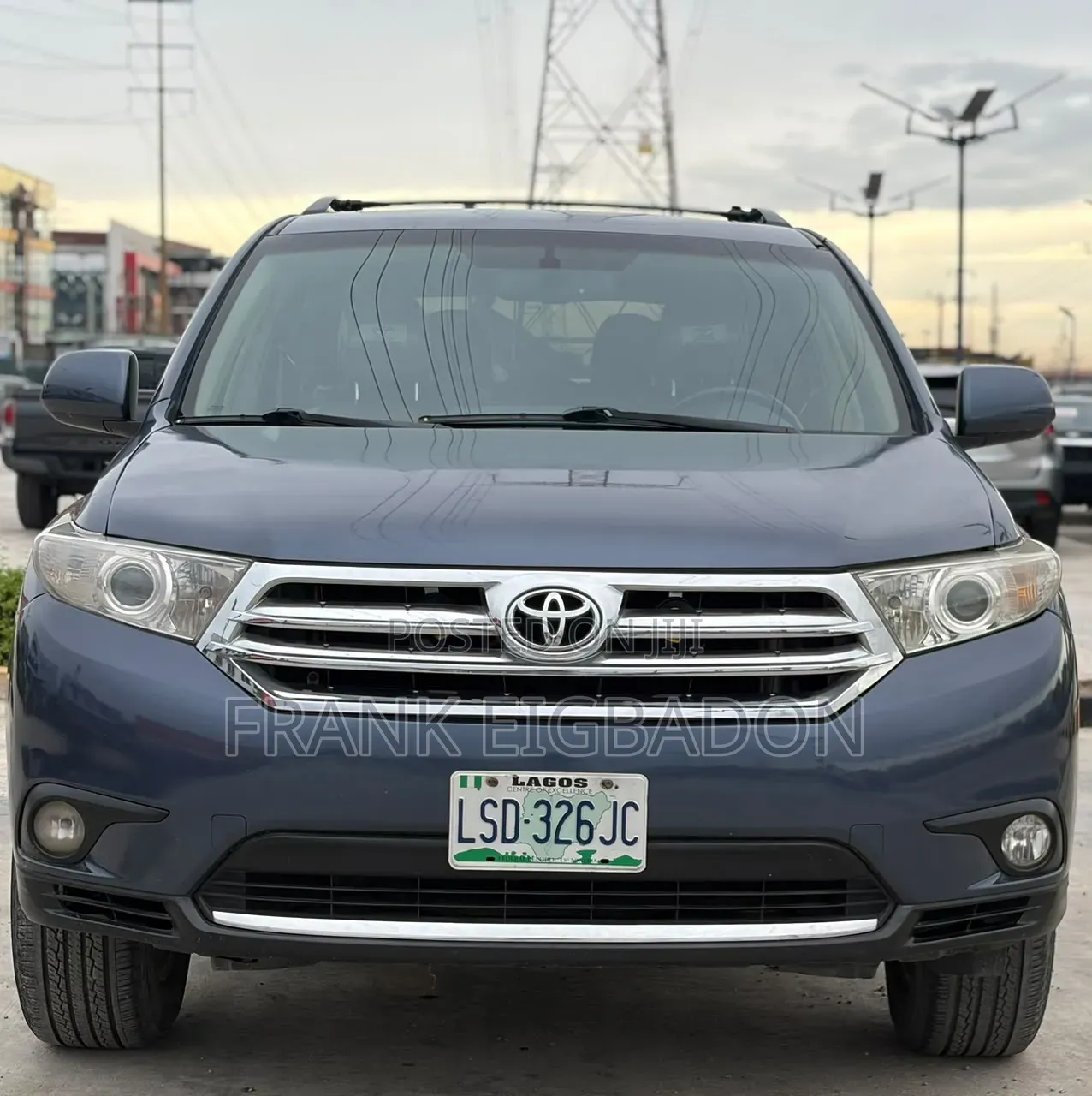Toyota Highlander Limited 3.5l 4WD 2013 Blue