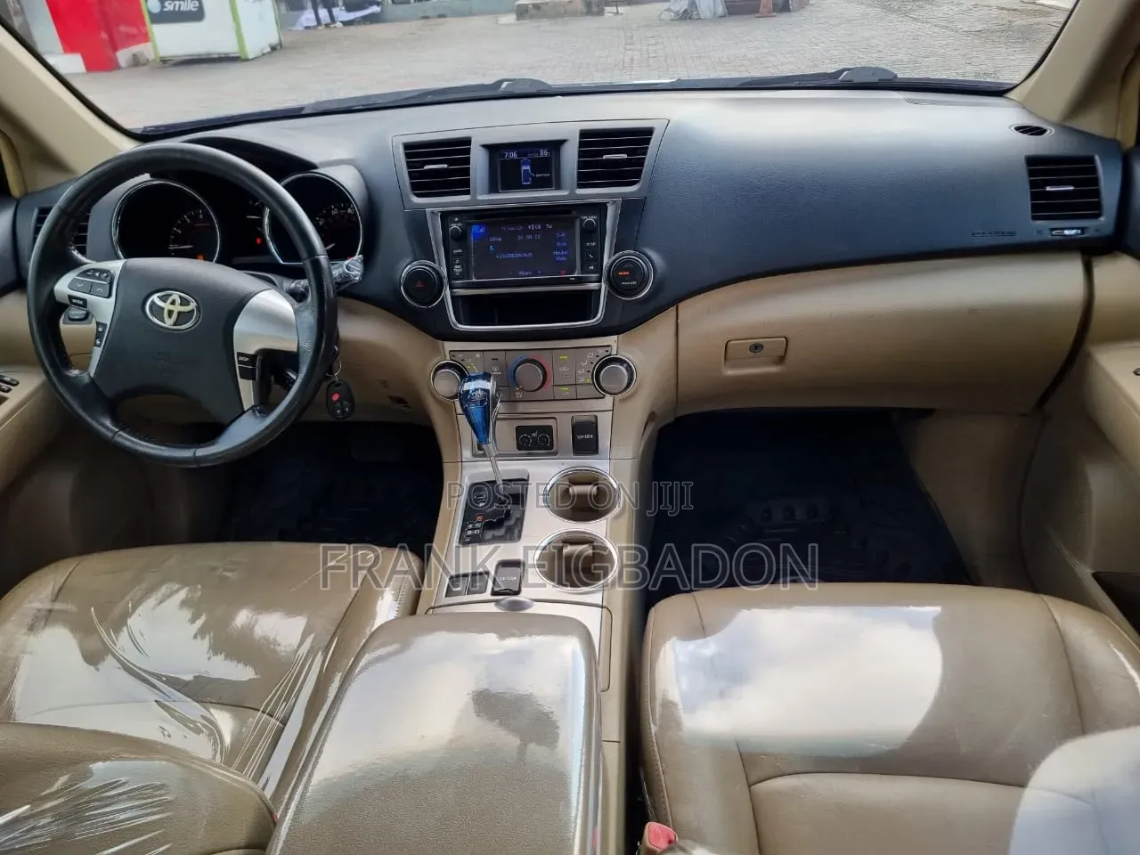 Toyota Highlander Limited 3.5l 4WD 2013 Blue