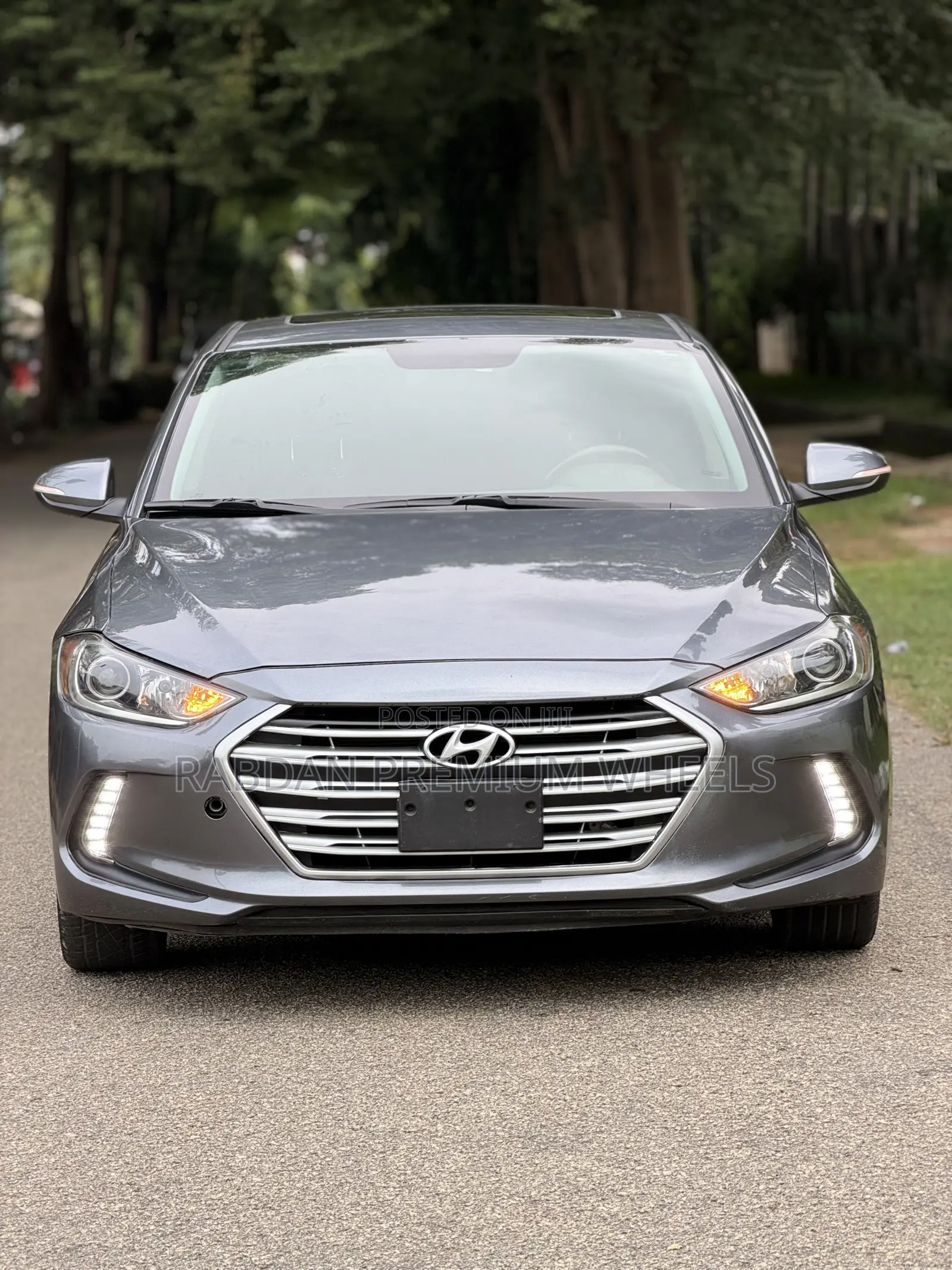 Hyundai Elantra Limited Sedan FWD (2.0L 4cyl 6A) 2017 Gray