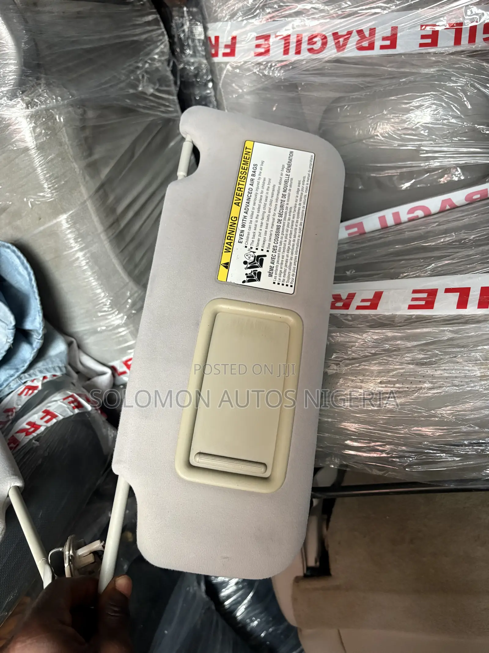 Sun Visors Toyota Venza 2010 to 2015 Model