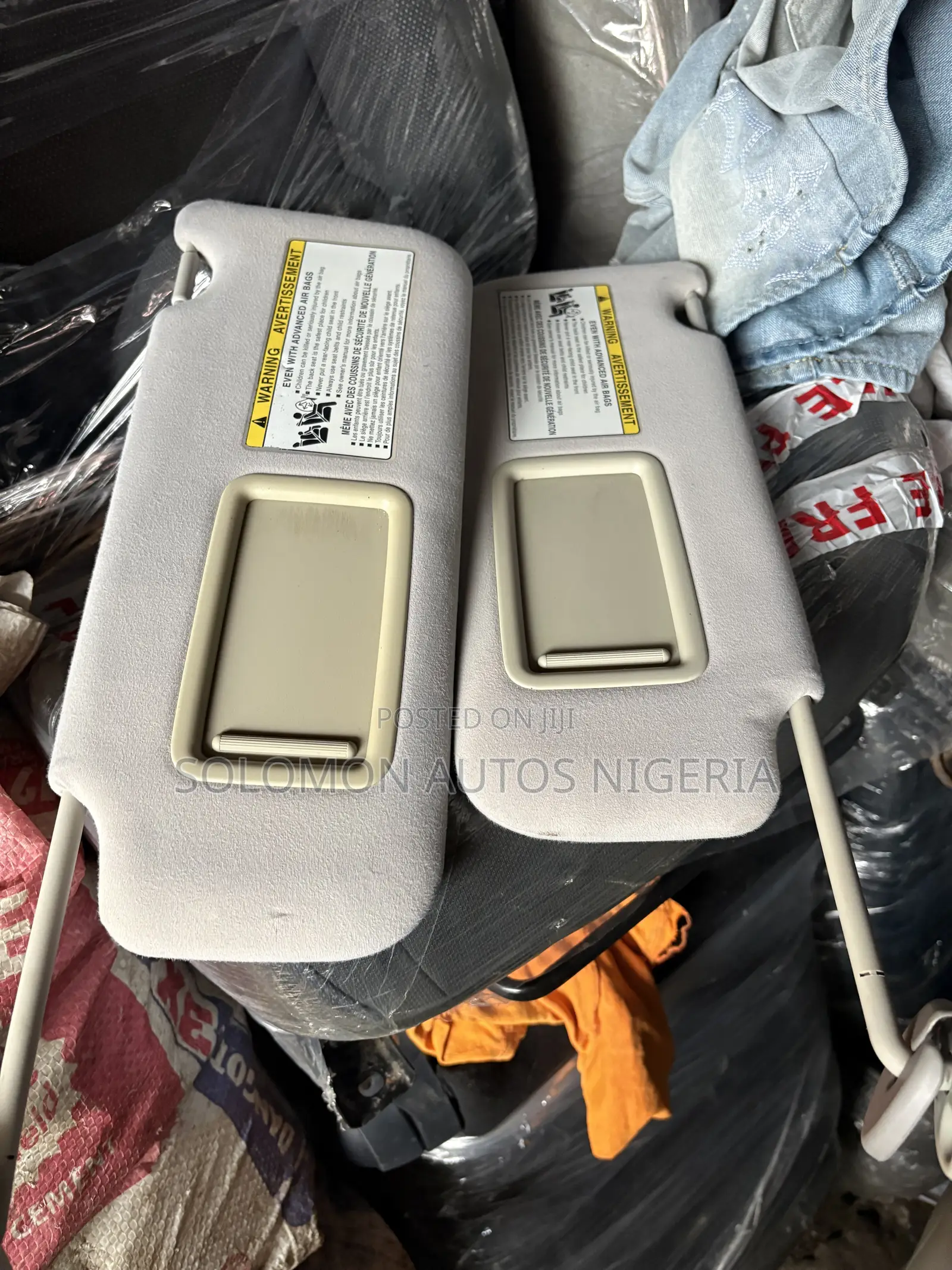 Sun Visors Toyota Venza 2010 to 2015 Model